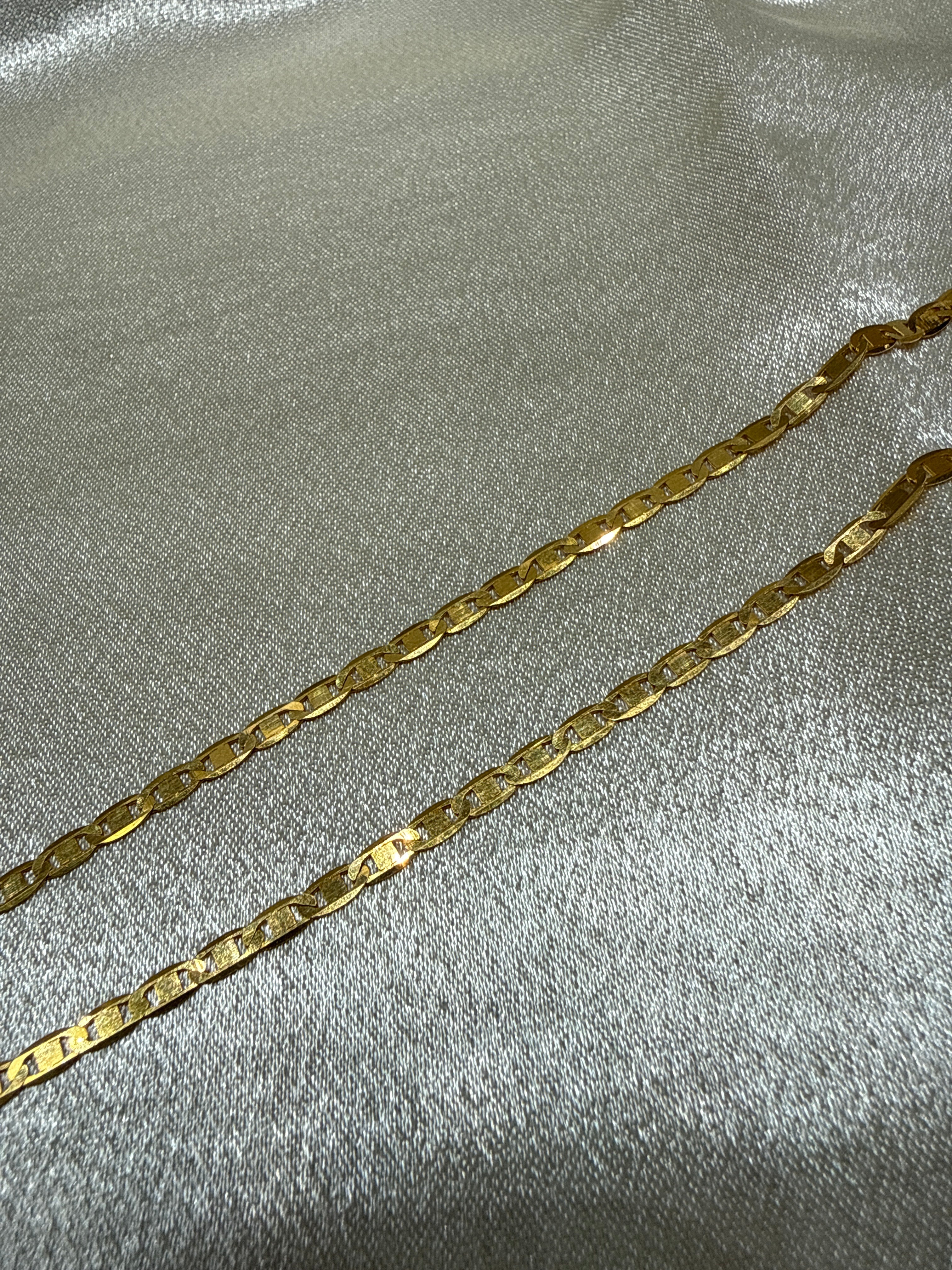 22K Gold Chain (Marine Design)