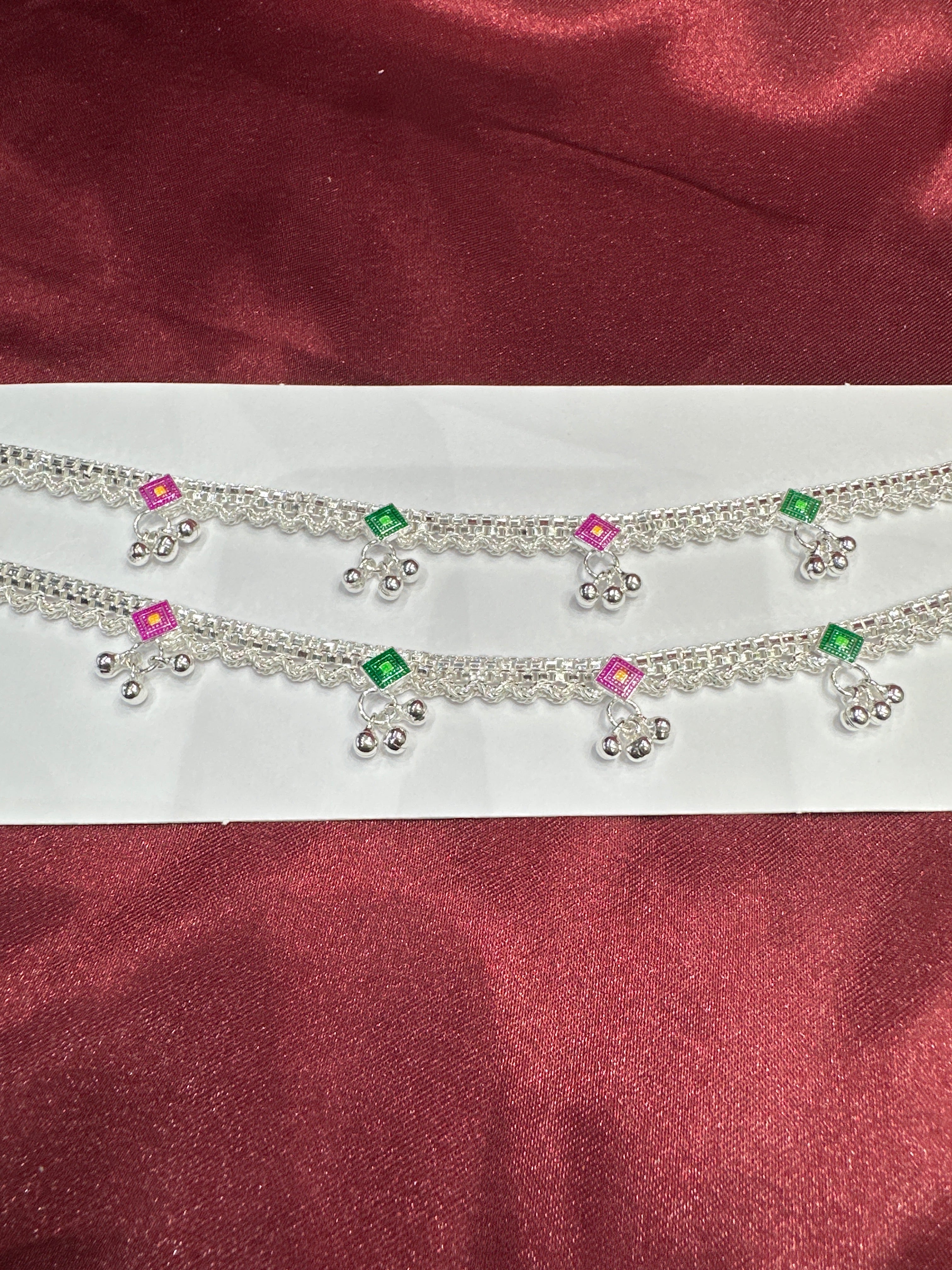Women’s Fancy/Traditional Silver Anklet