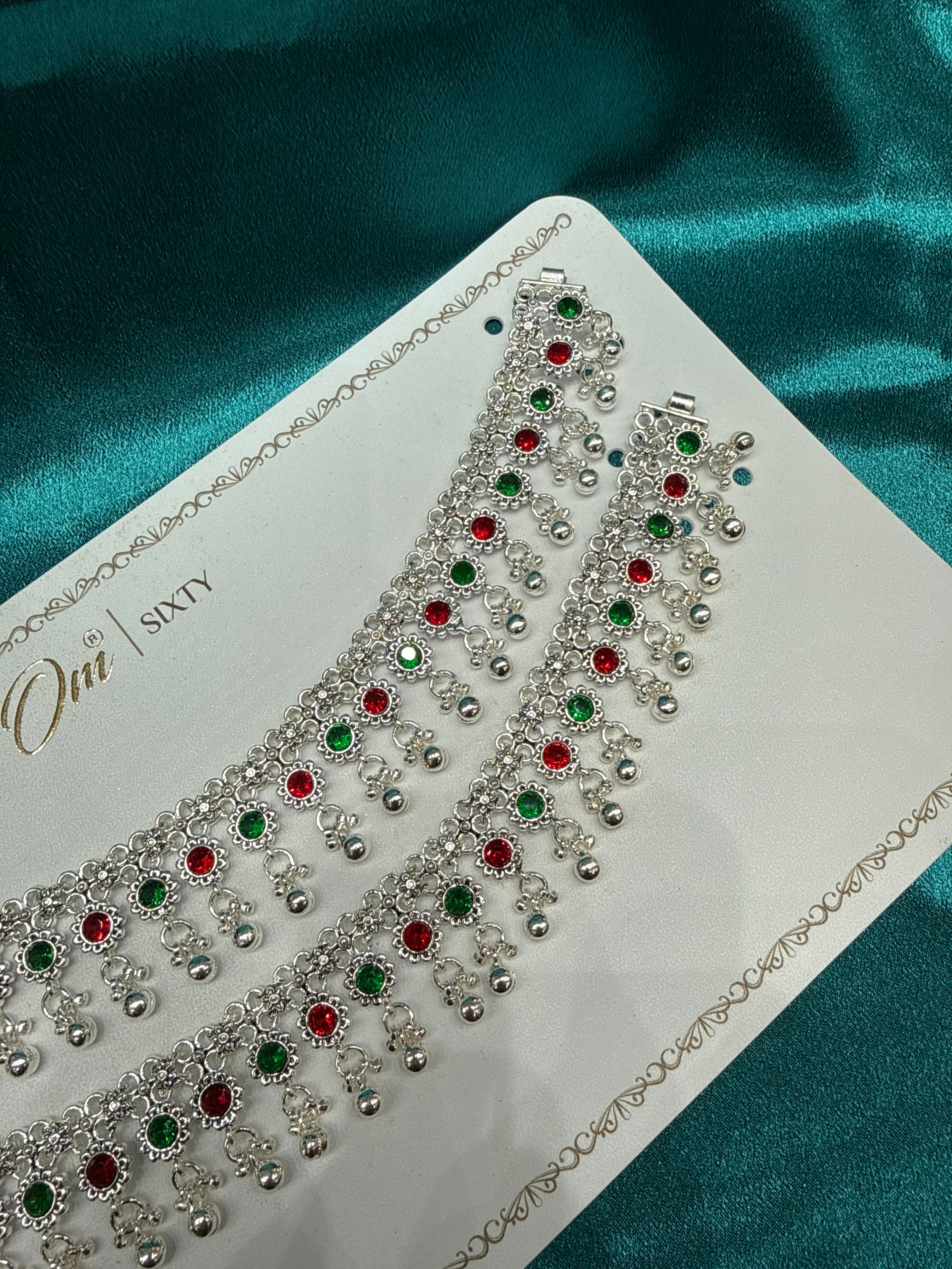 Women’s Traditional Heavy Weight Silver Anklet