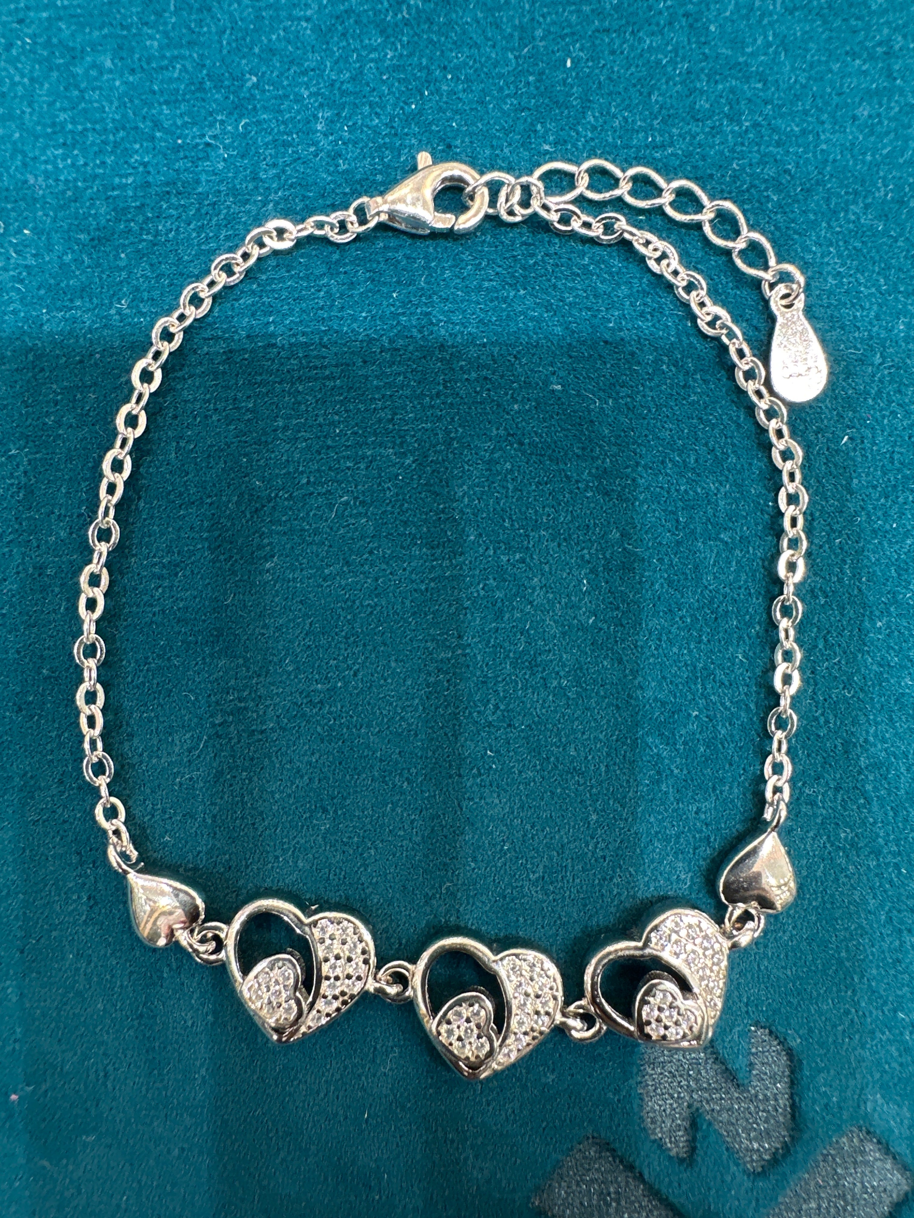 Women’s Fancy Silver 925 Bracelet
