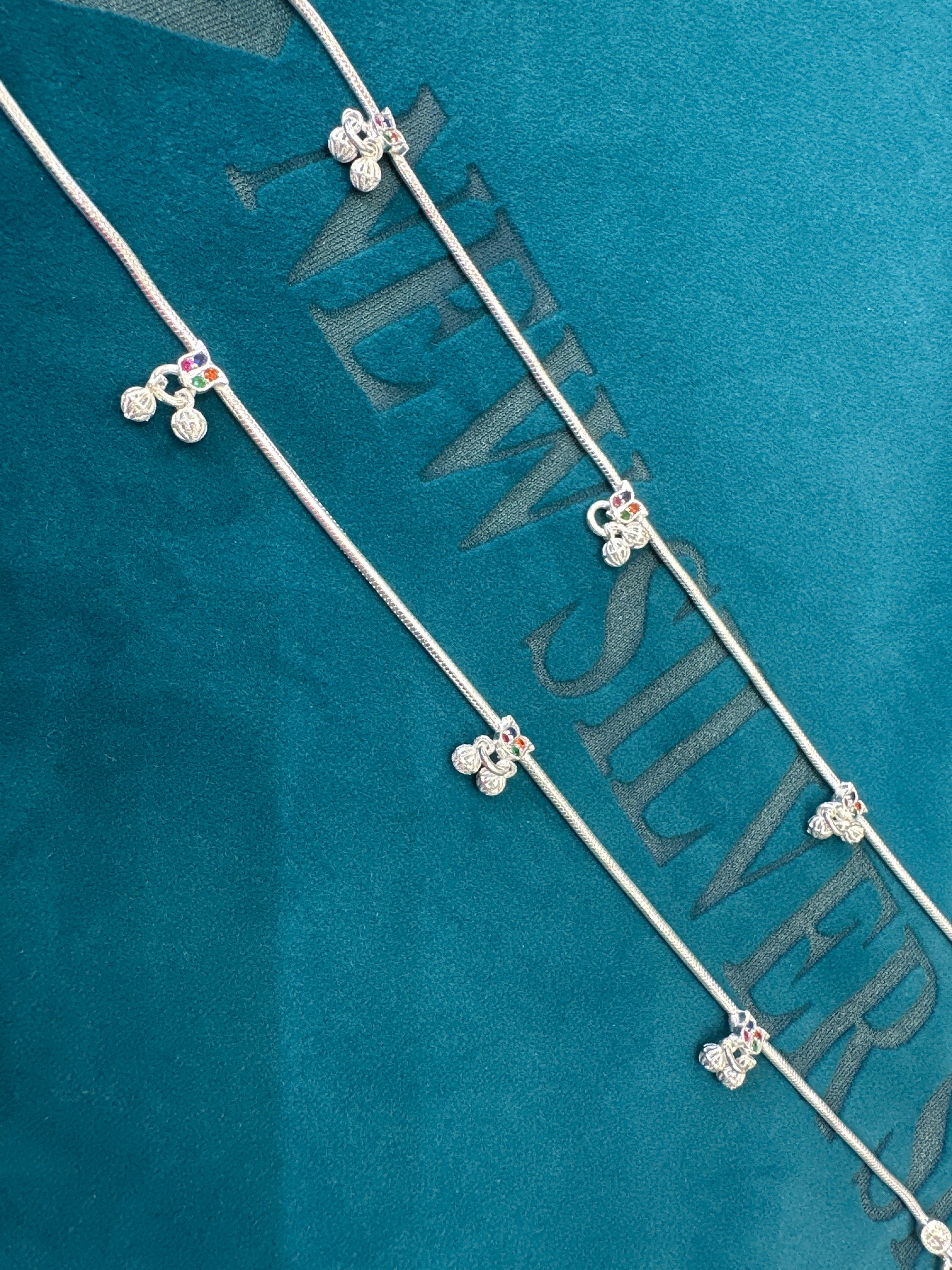 Women’s Fancy/Traditional Silver Anklet