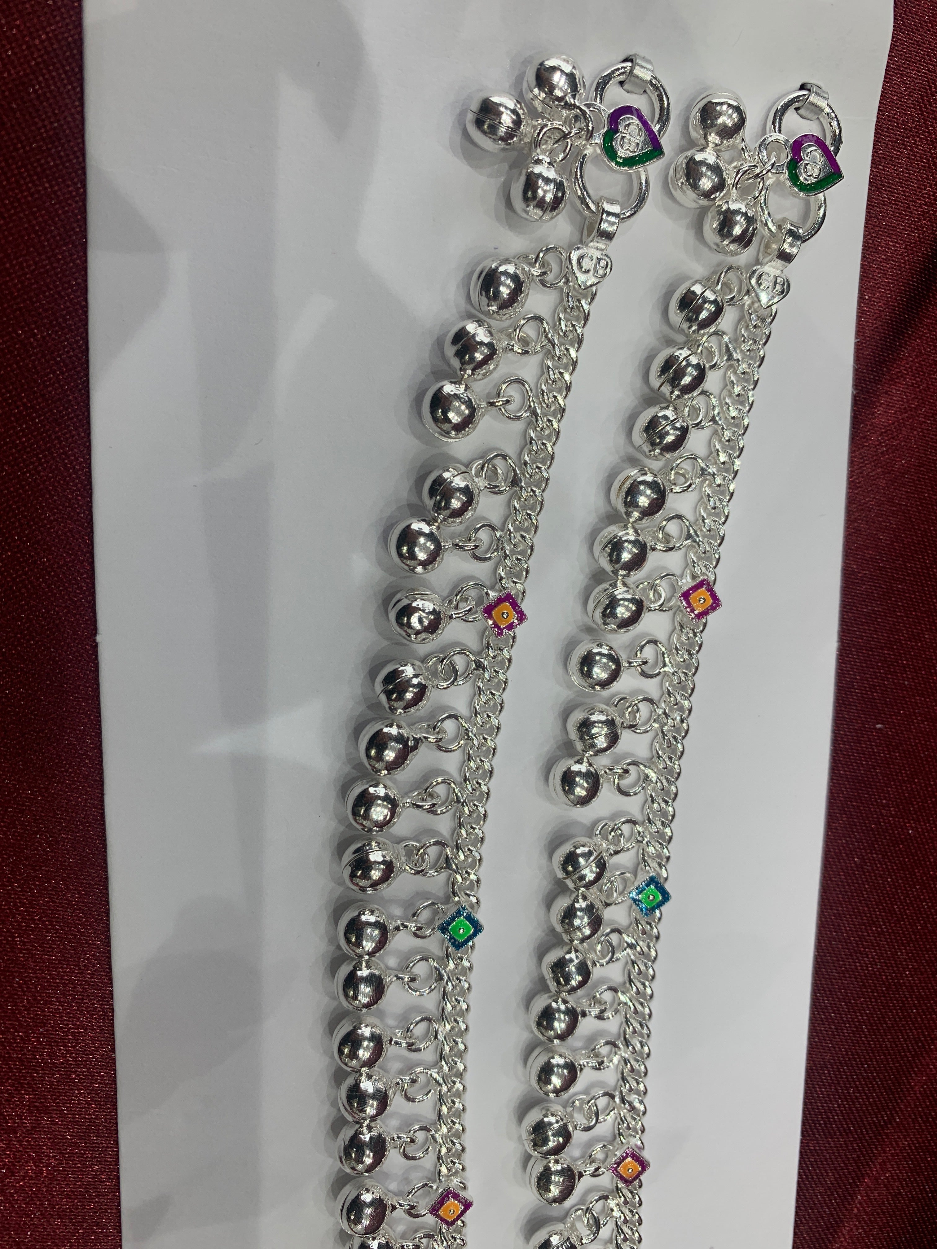 Women’s Fancy/Traditional Silver Anklet