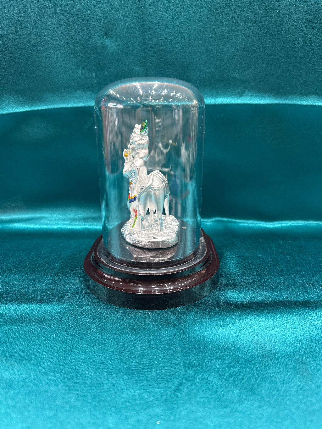 Pure Silver Krishna Ji Idol (Murti)