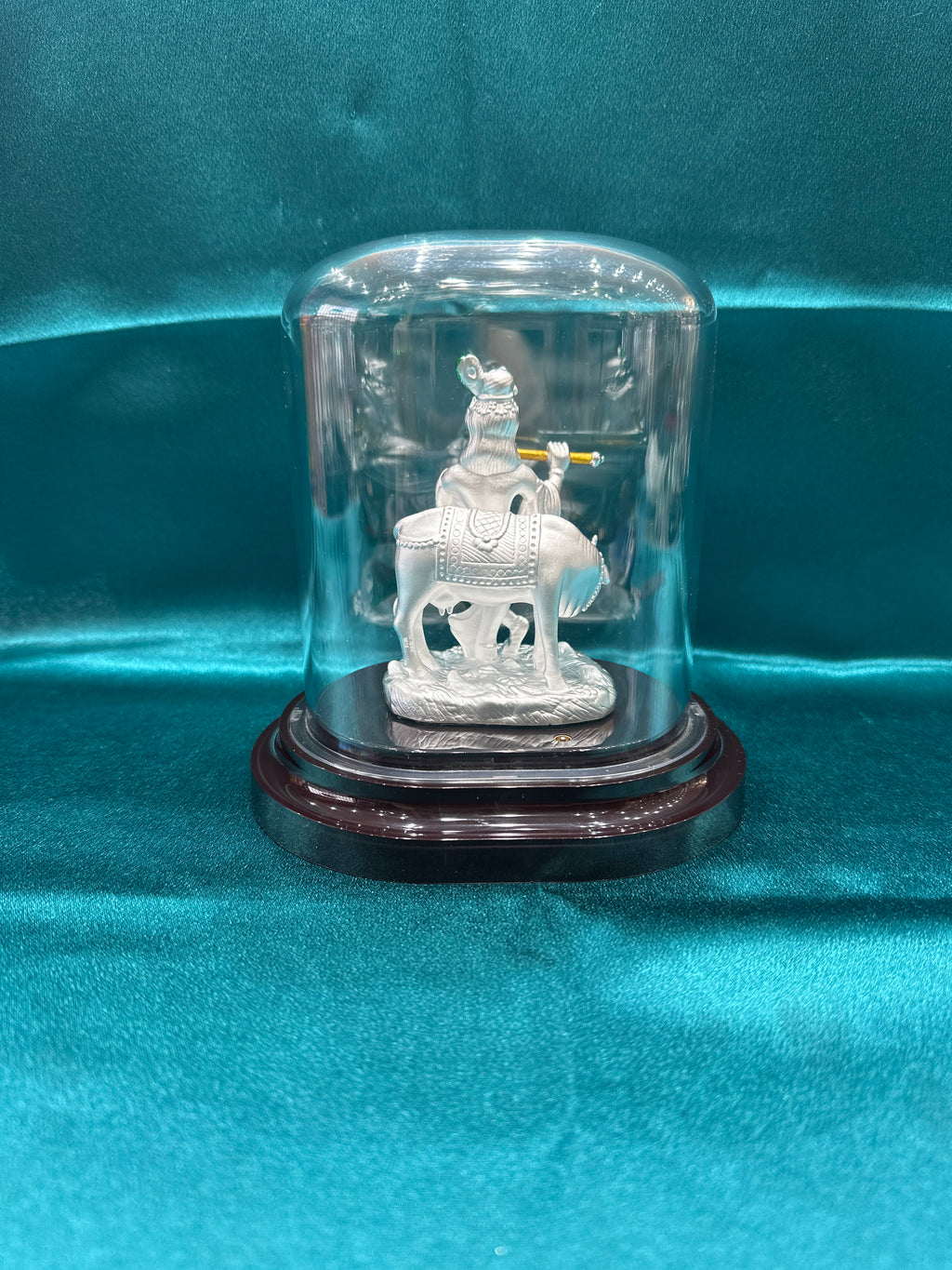 Pure Silver Krishna Ji Idol (Murti)