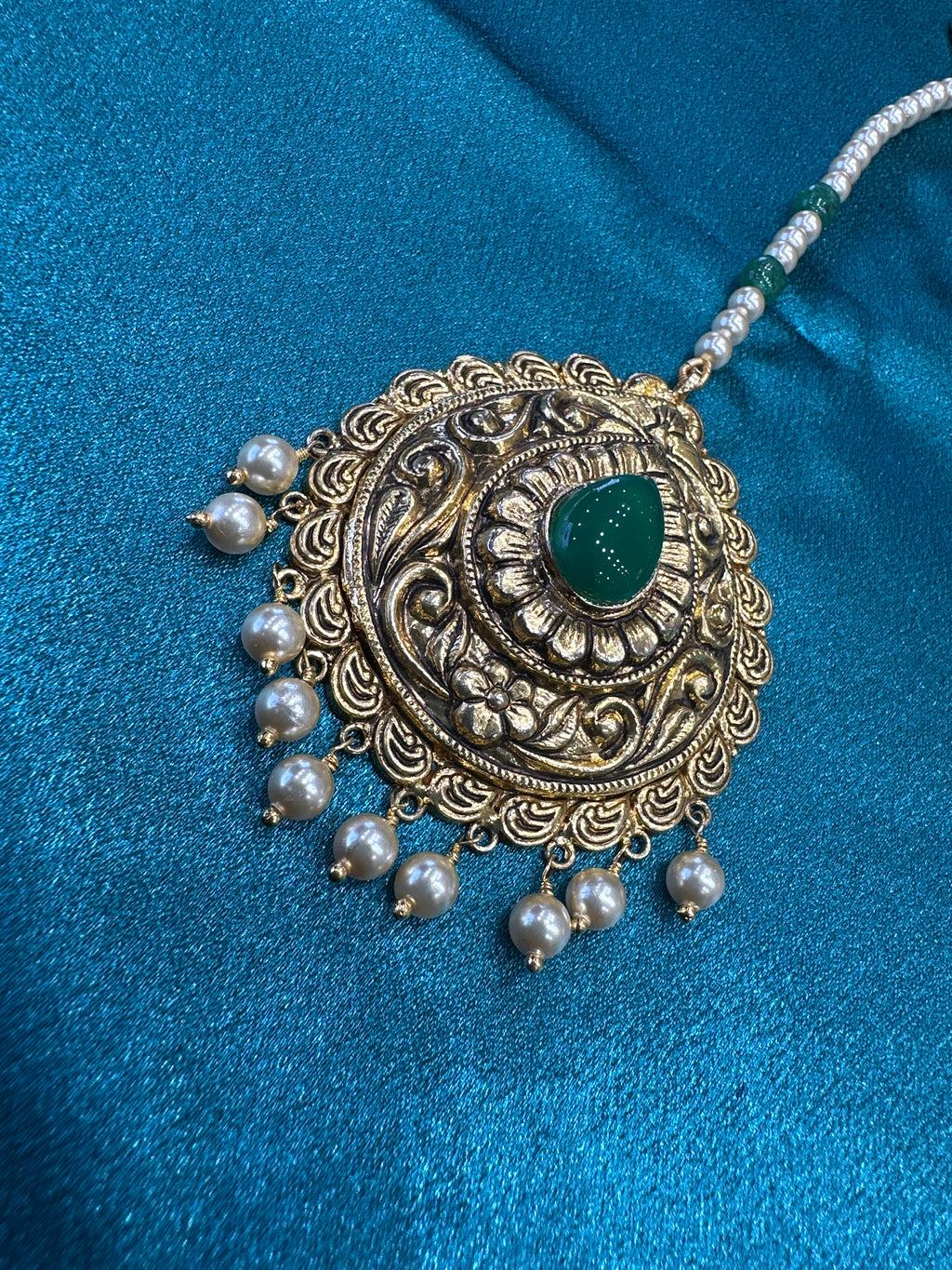 Silver Tikka with Gold plating
