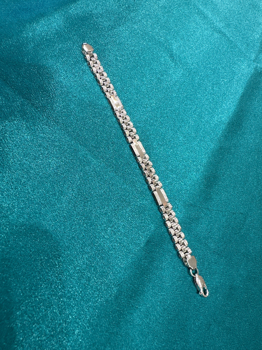 Men’s Designer Silver Bracelet (8mm)