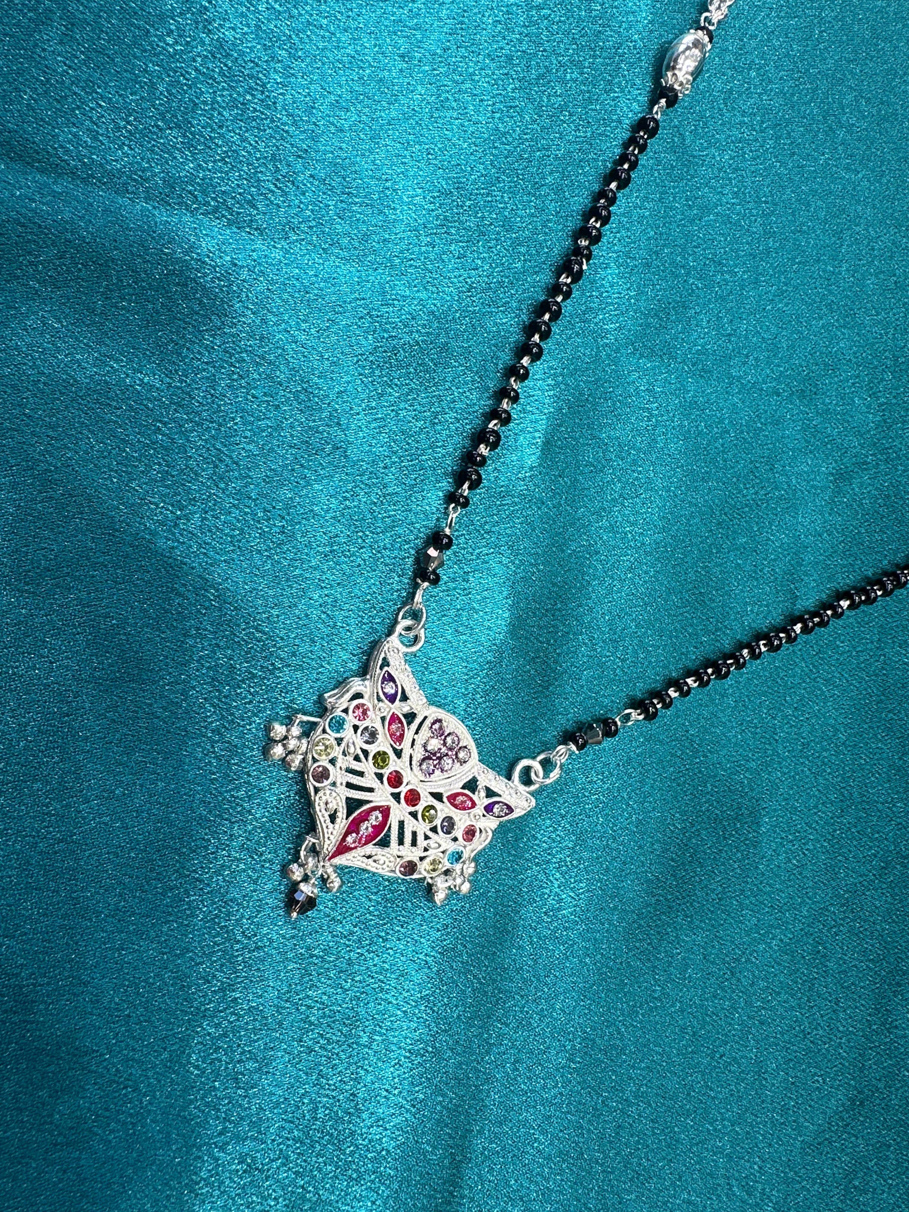 Silver Mangalsutra