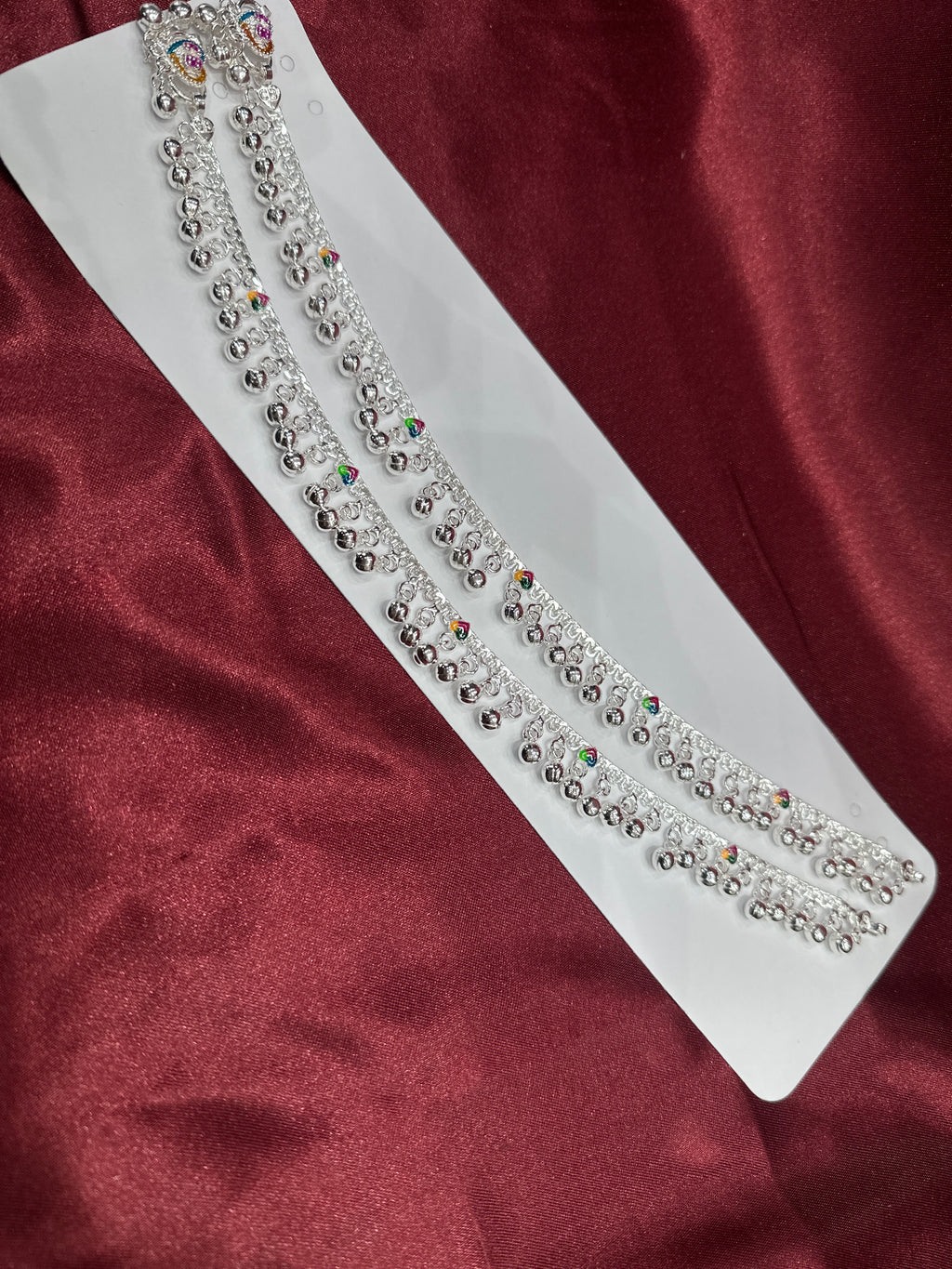 Women’s Fancy/Traditional Silver Anklet