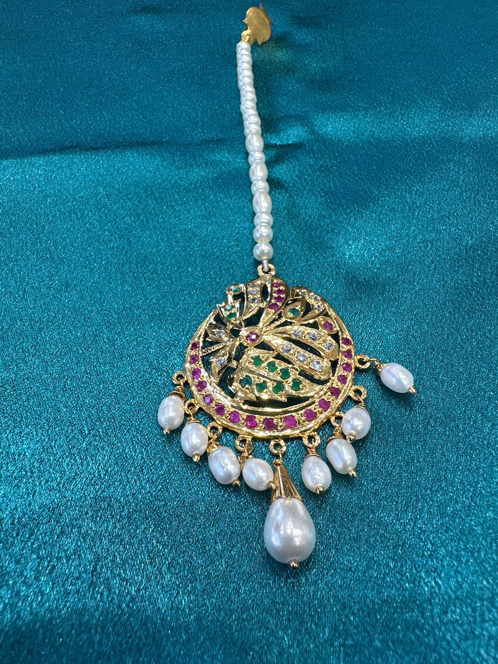 Silver Tikka with Gold plating
