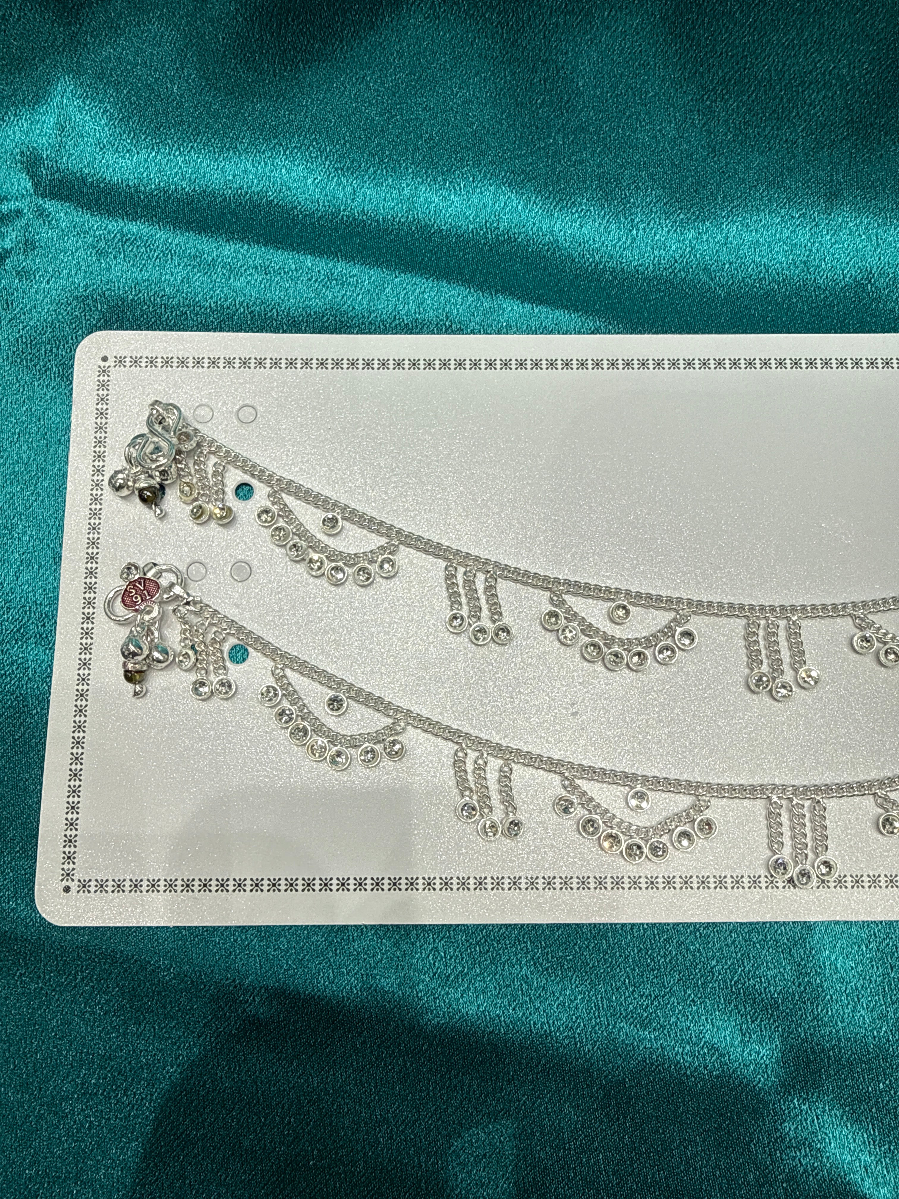 Women’s Fancy/Designer Silver Anklet