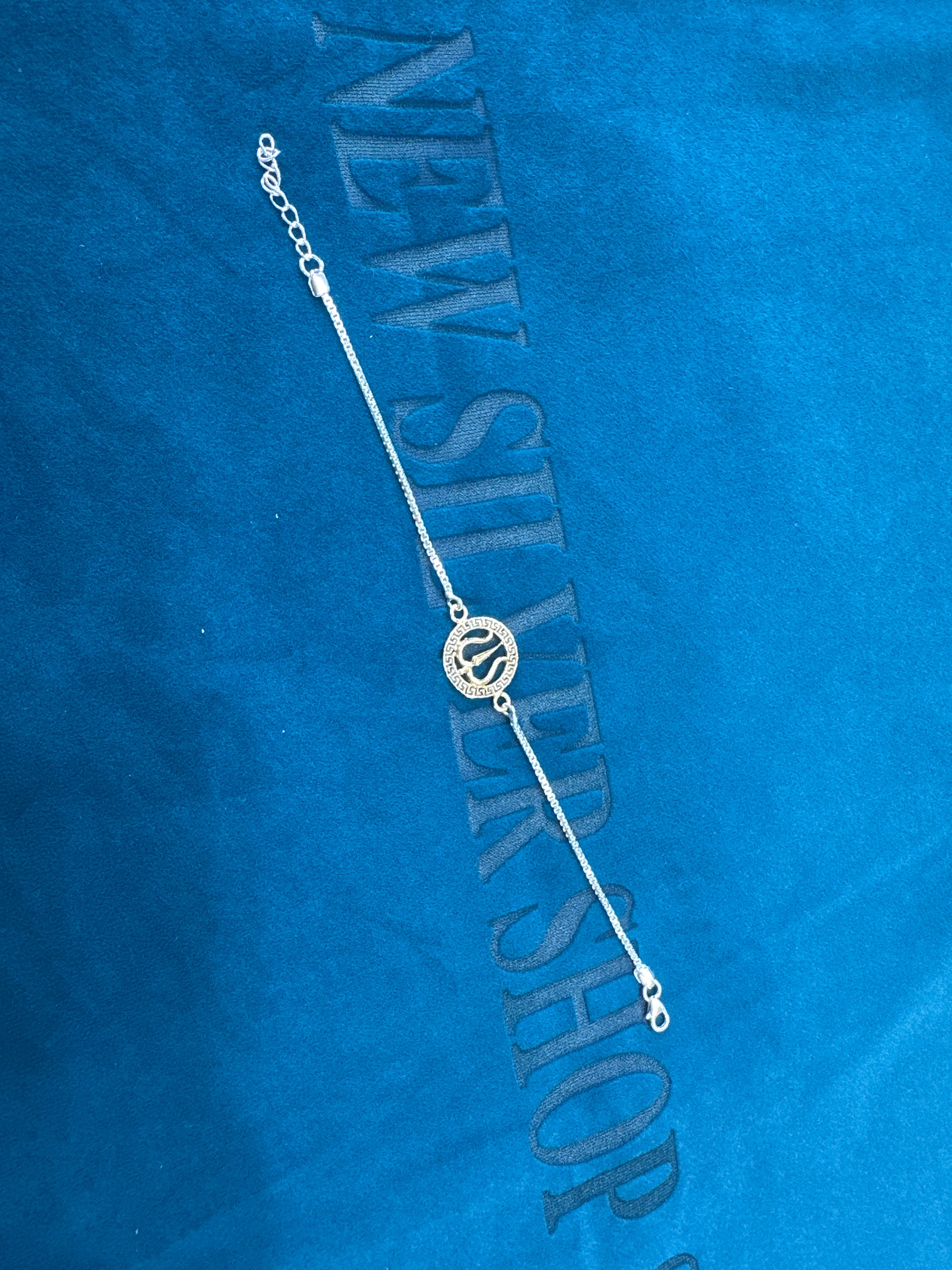 Silver Fancy Rakhi