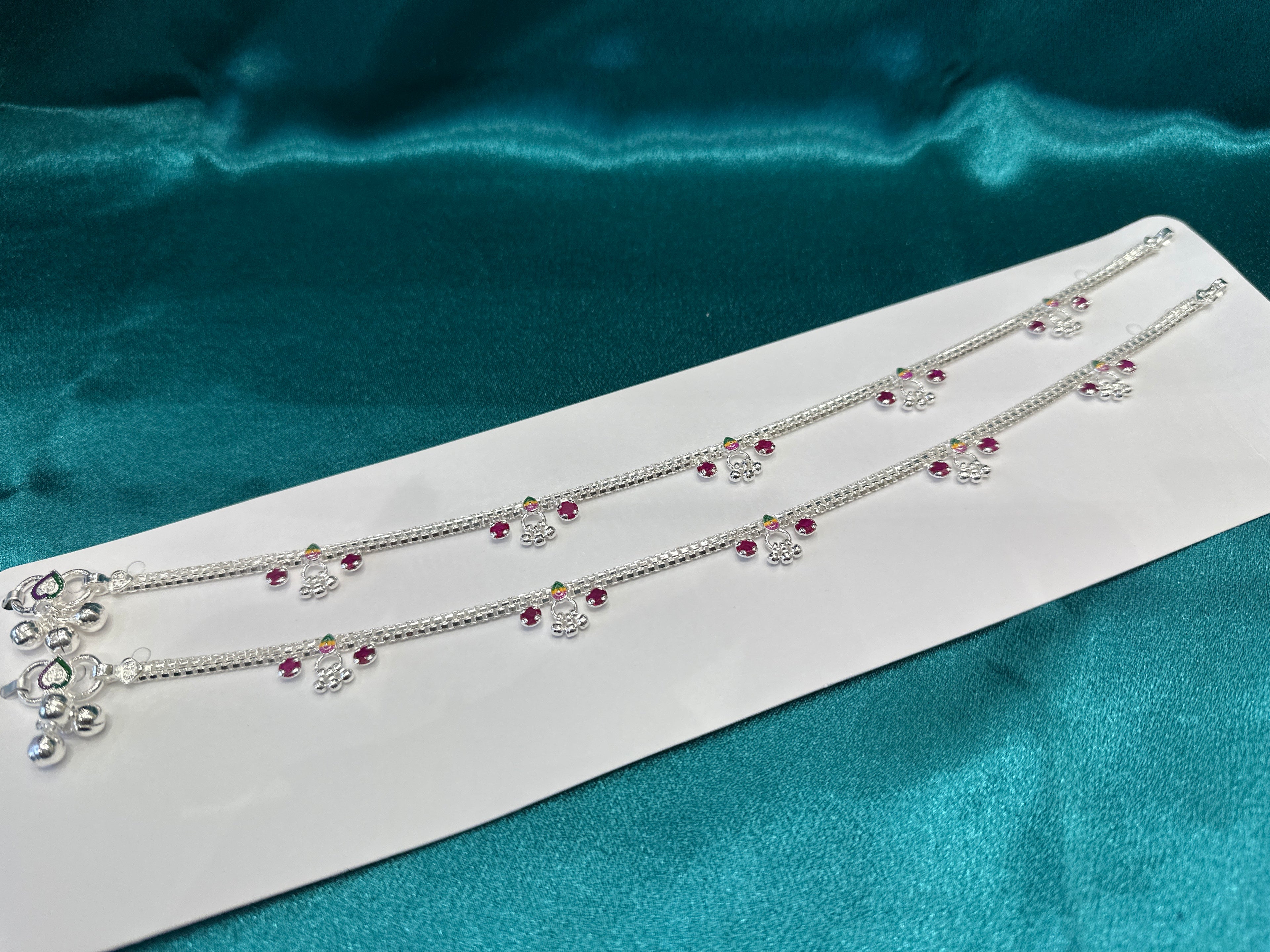 Women’s Fancy/Traditional Silver Anklet