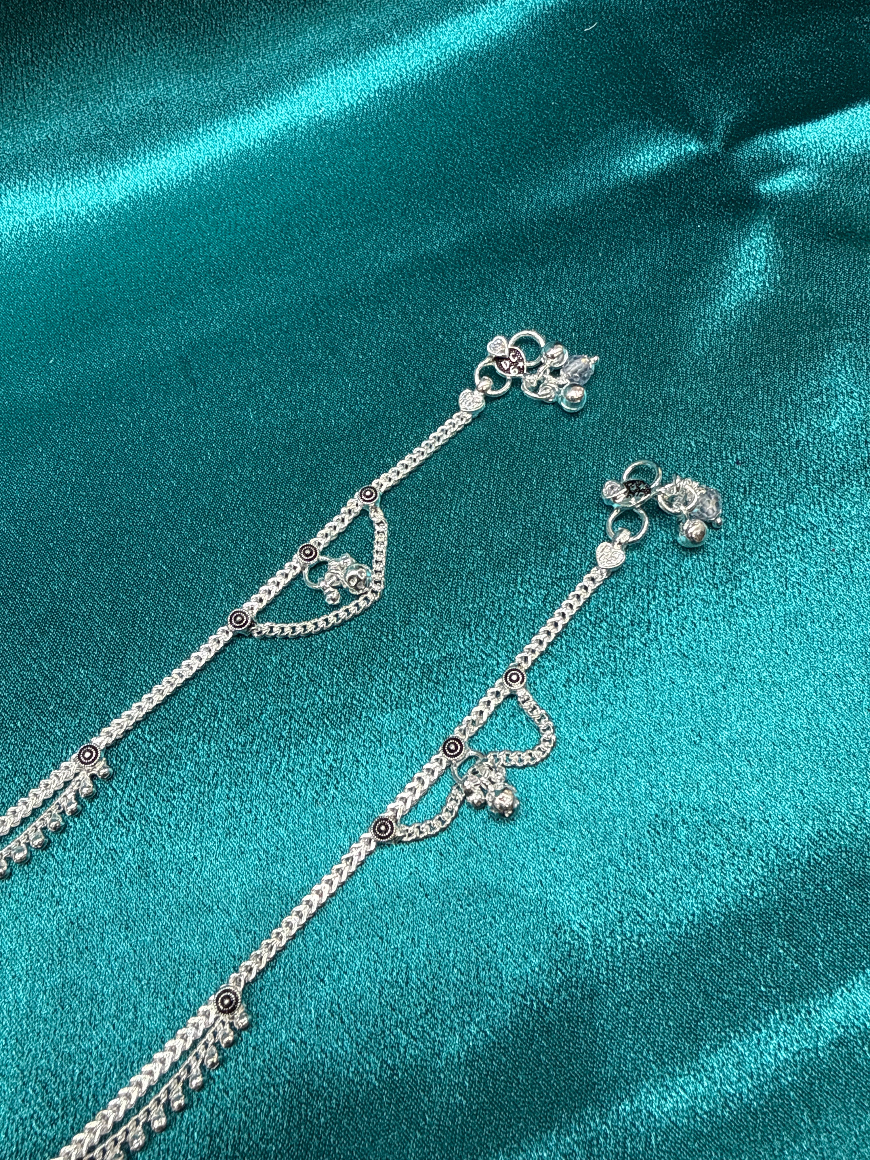 Women’s Fancy/Traditional Silver Anklet