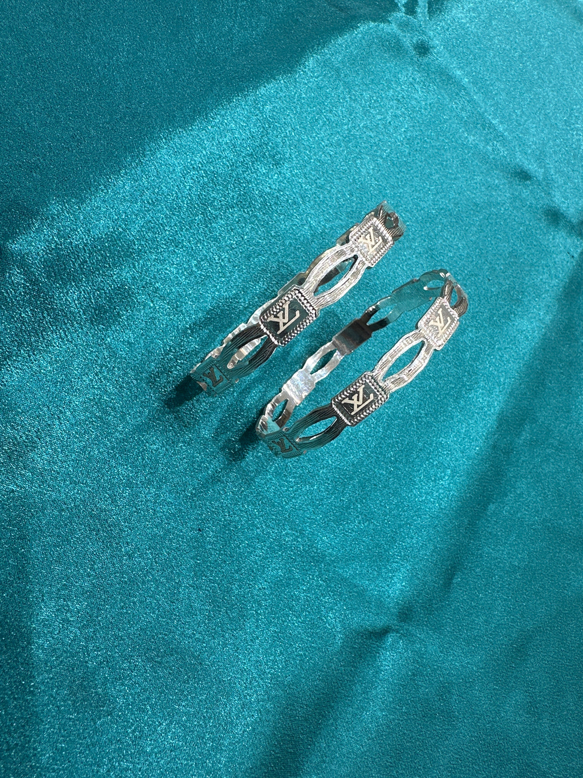 Designer Silver Bangles