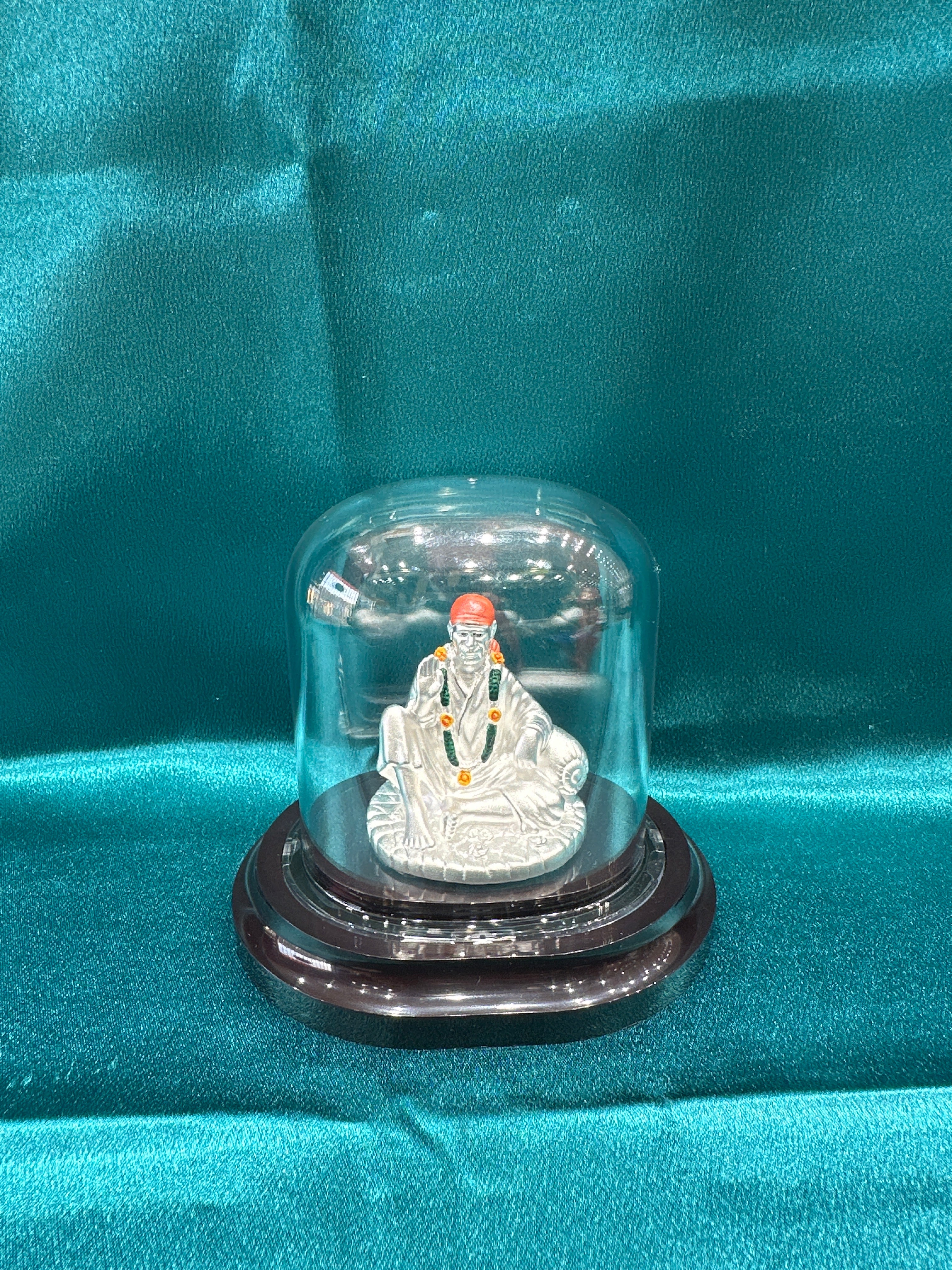 Pure Silver Sai Baba ji Idol (Murti)