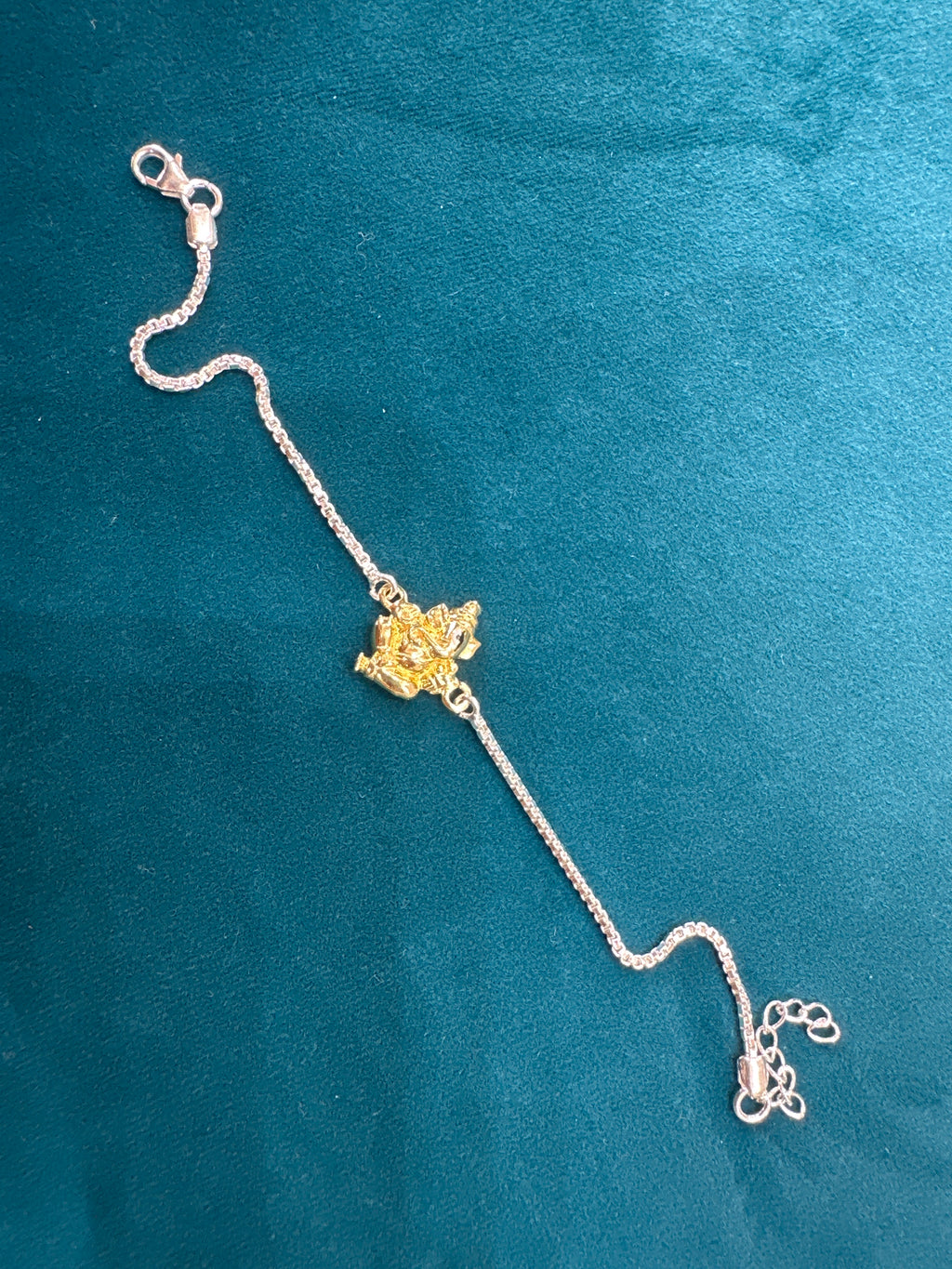 Silver Fancy Rakhi
