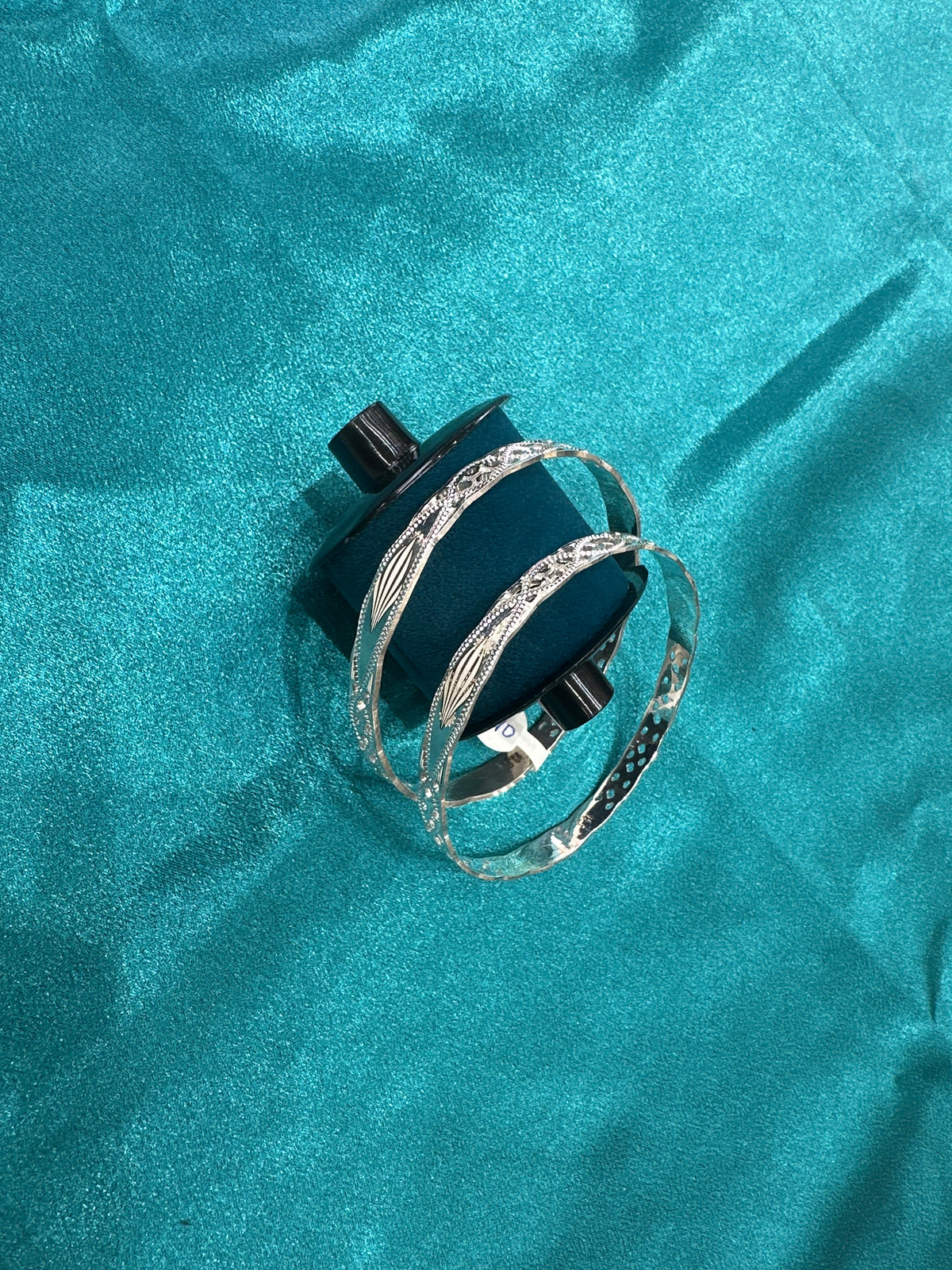 Designer Silver Bangles