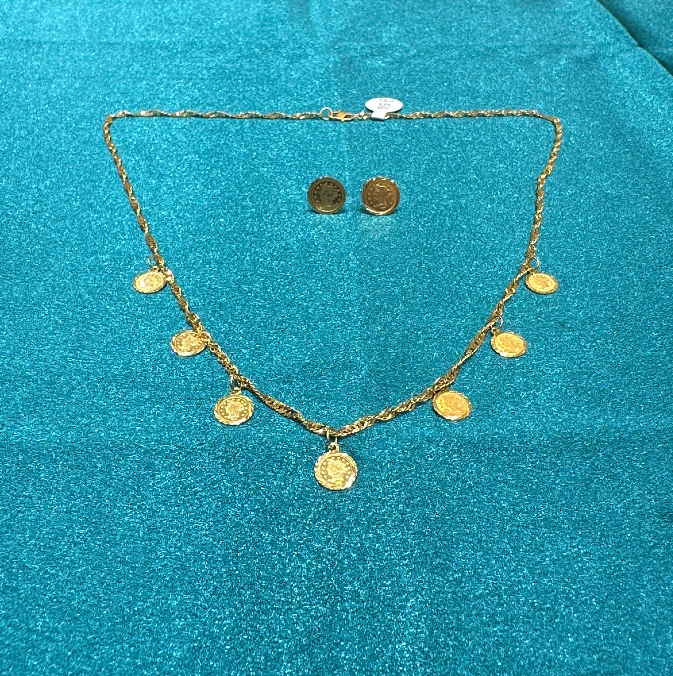22k Gold Designer Necklace