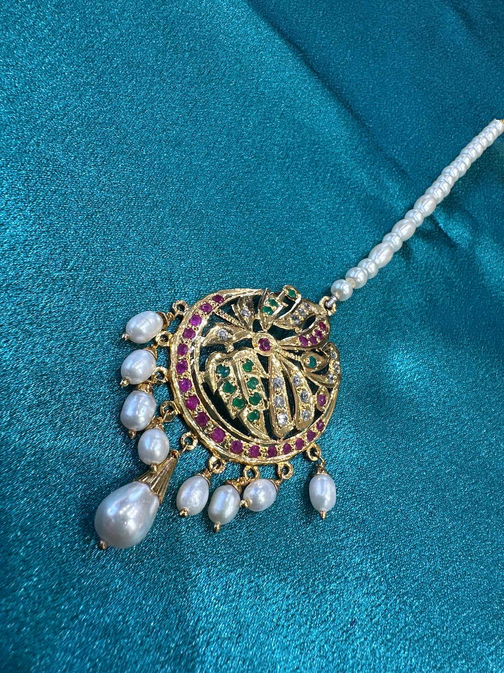 Silver Tikka with Gold plating