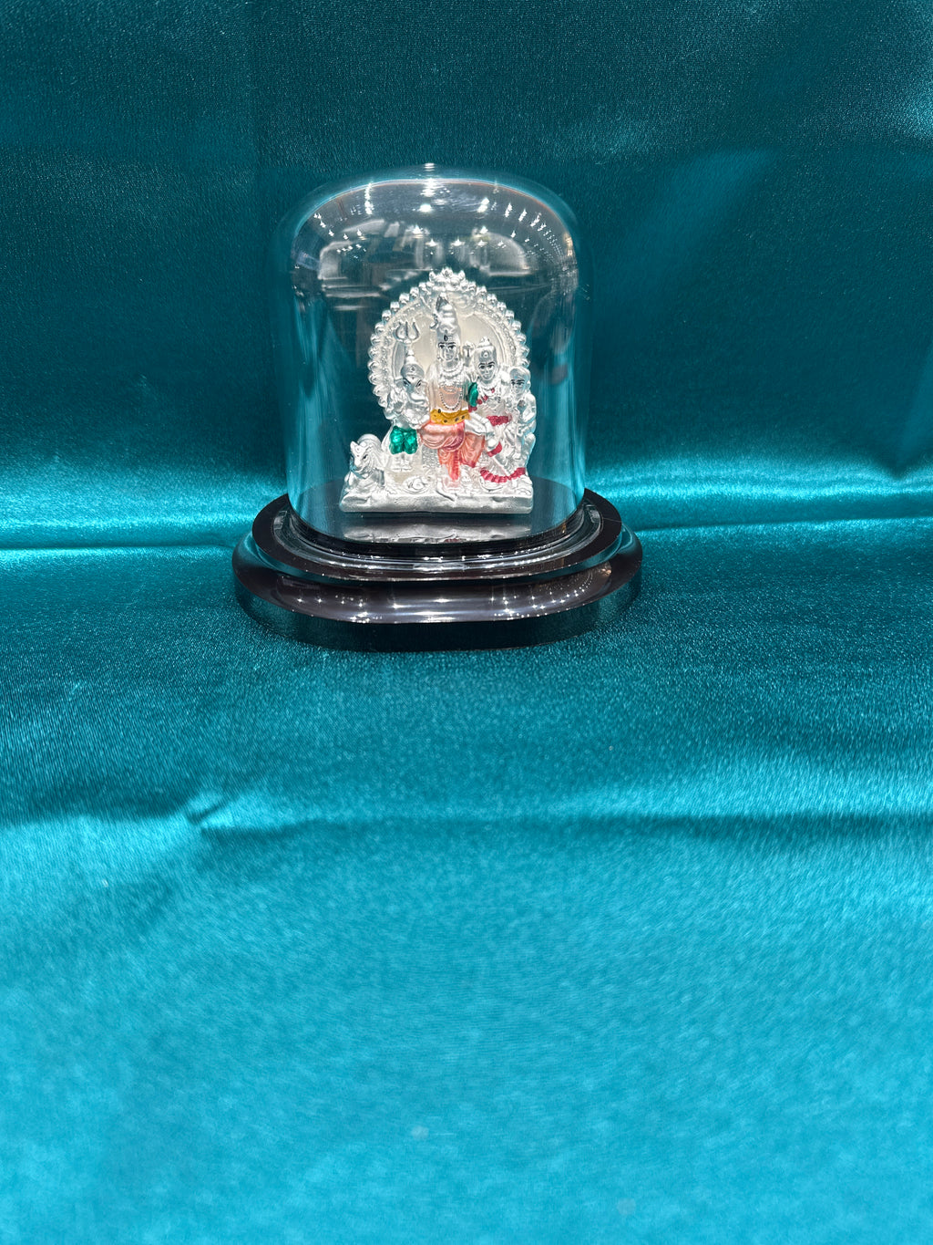 Pure Silver Shiv Family Idol (Murti)