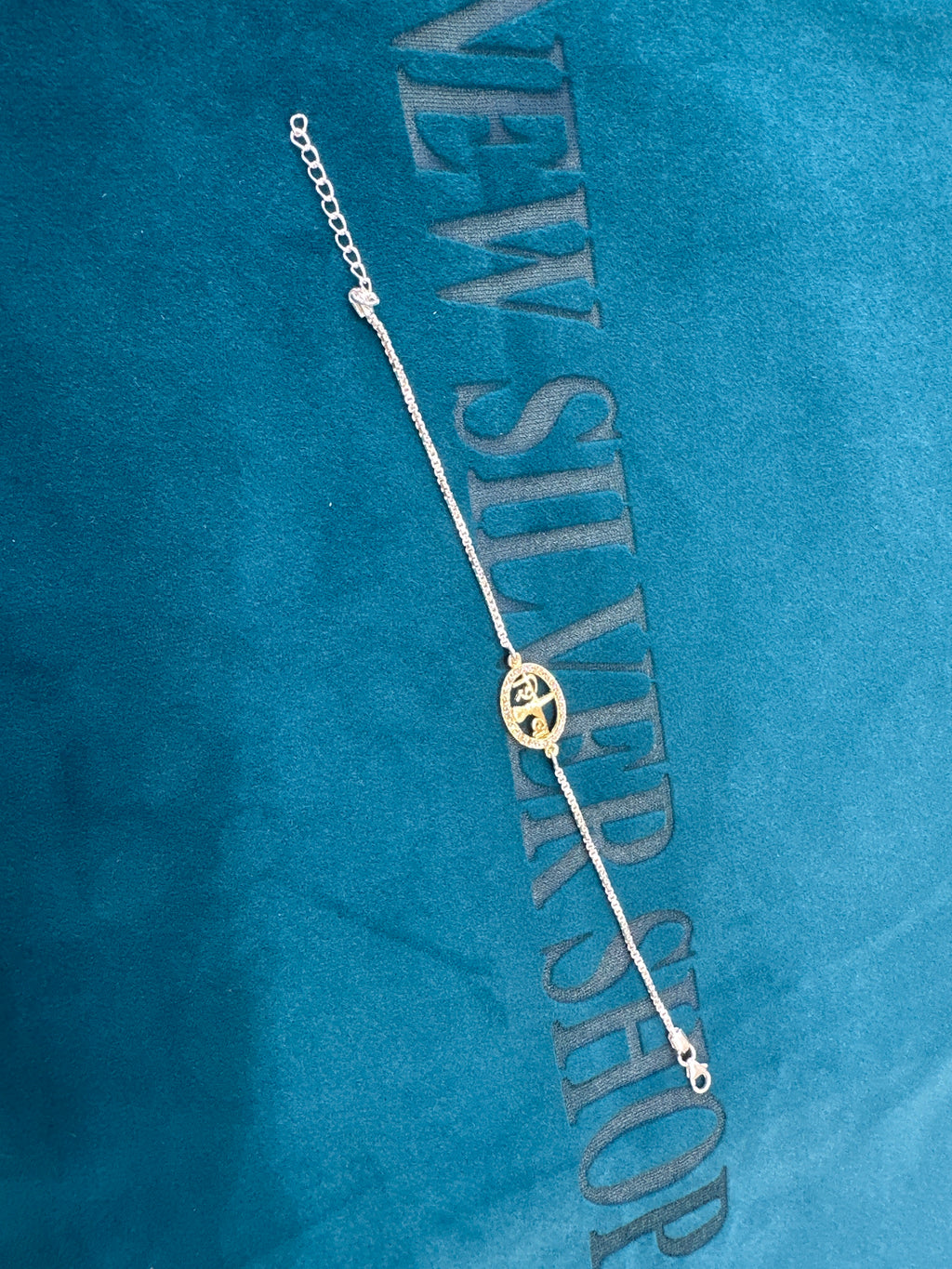 Silver Fancy Rakhi