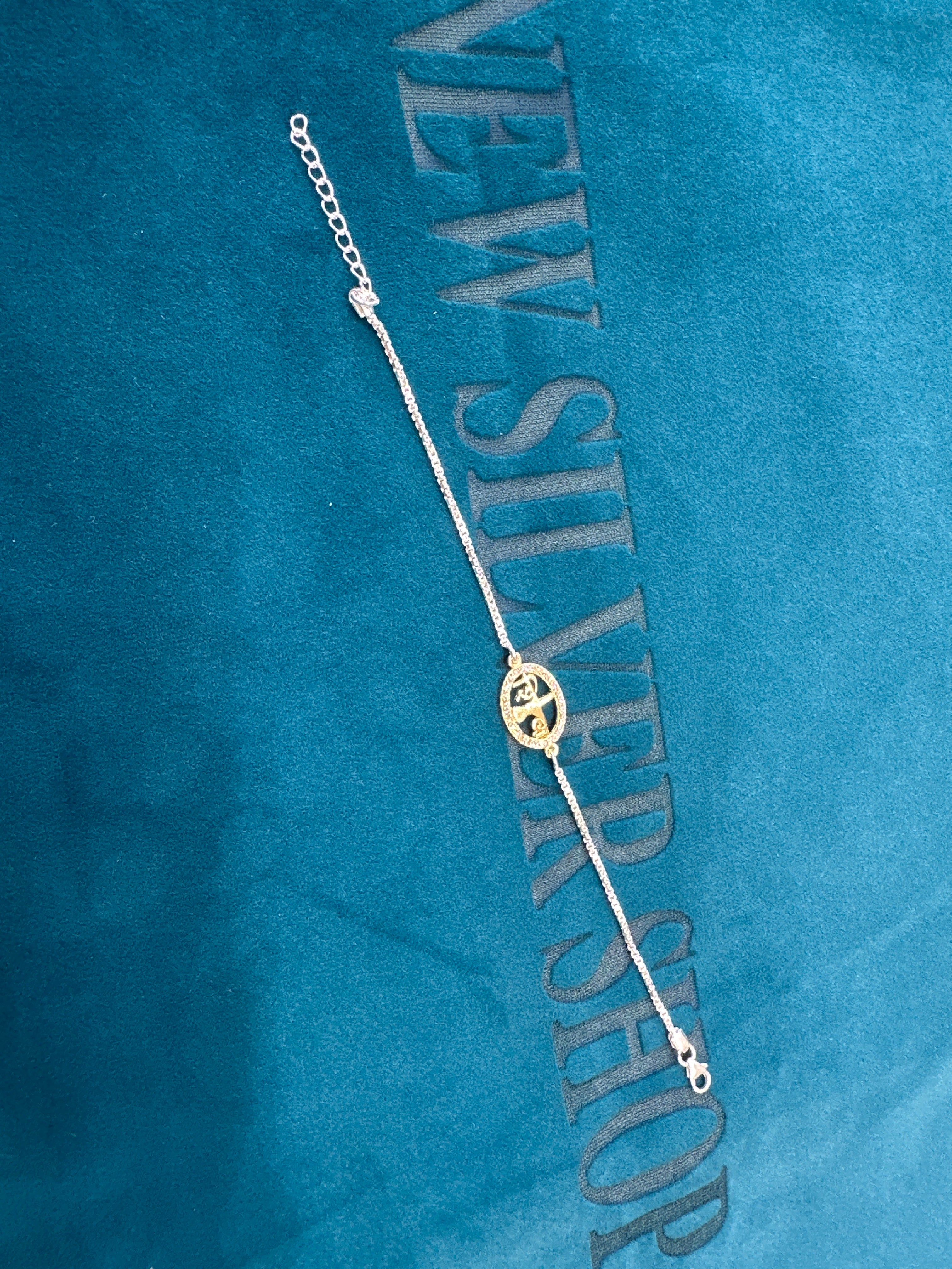 Silver Fancy Rakhi