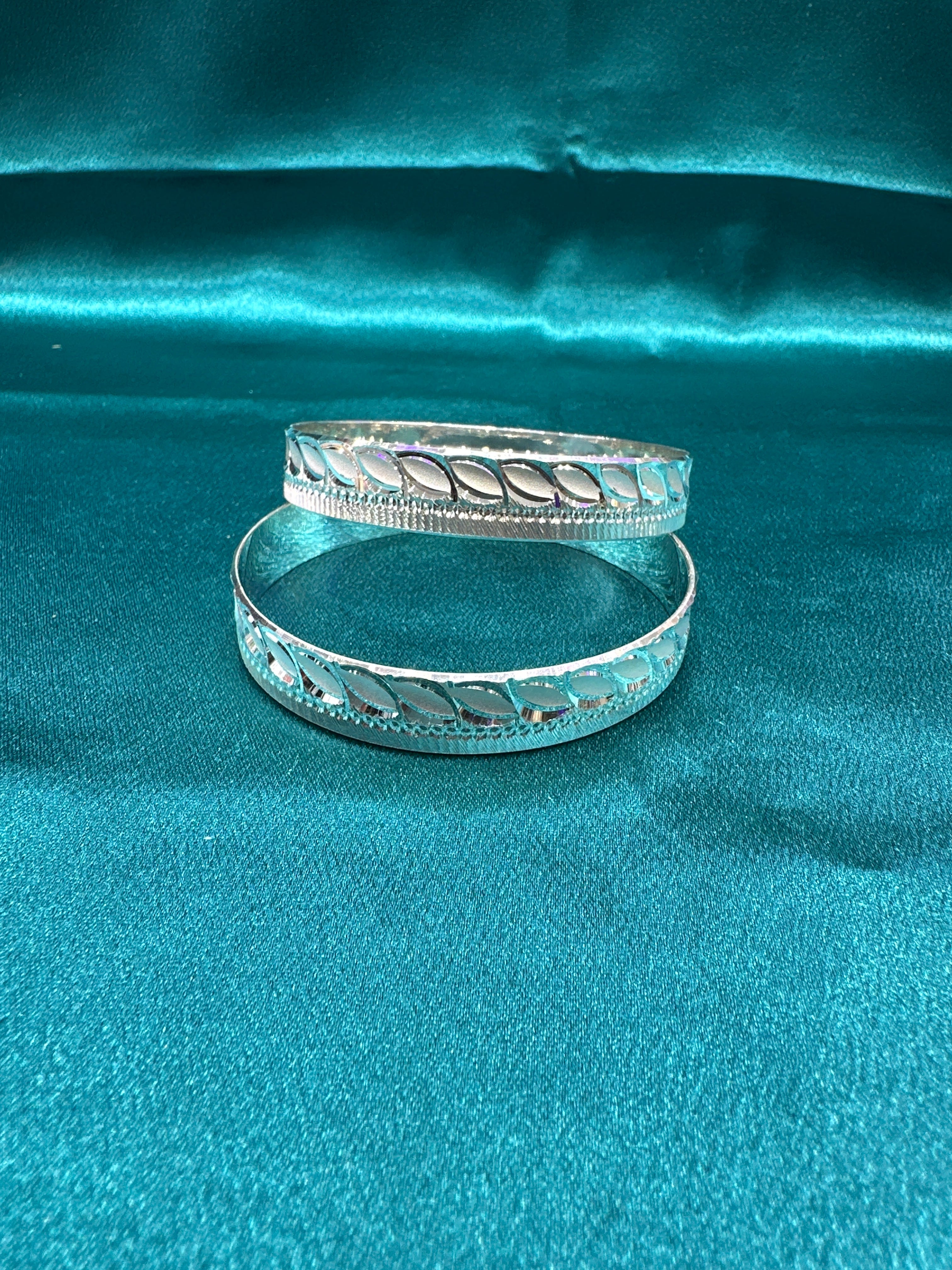 Designer Silver Bangles