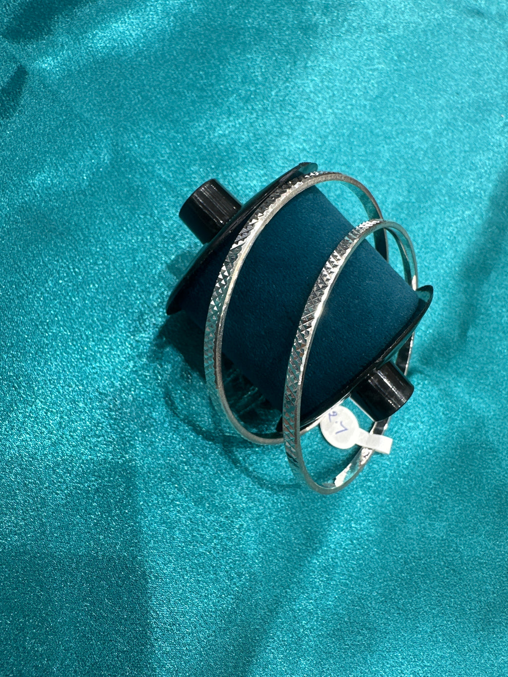 Designer Silver Bangles