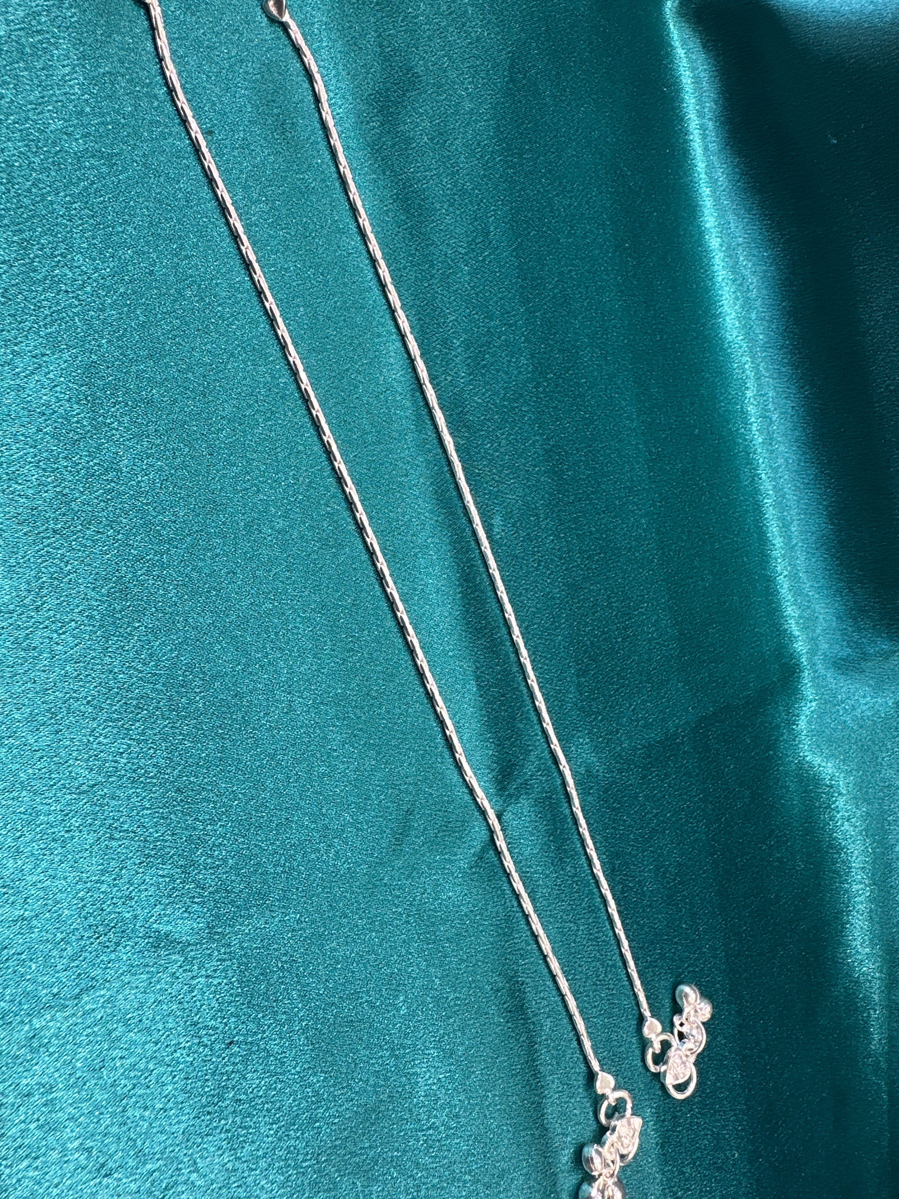 Women’s Fancy/Traditional Silver Anklet