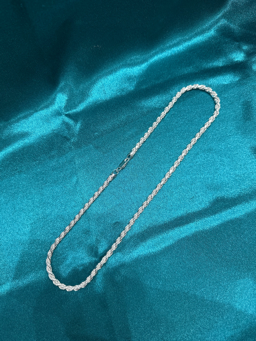 5mm Solid Rope 925 Chain