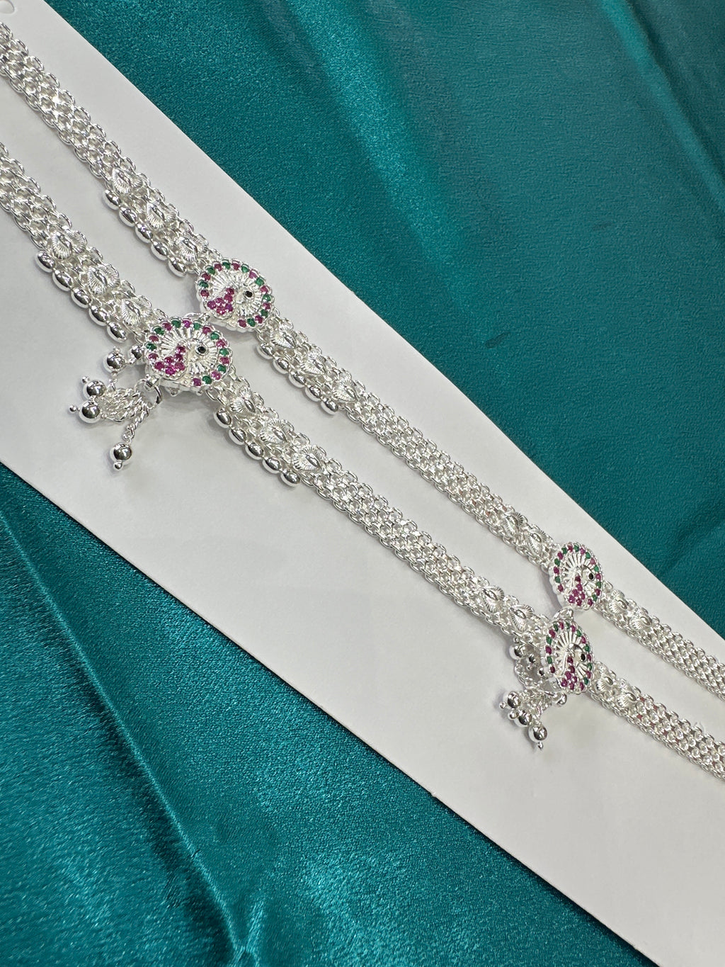 Women’s Fancy/Traditional Silver Anklet