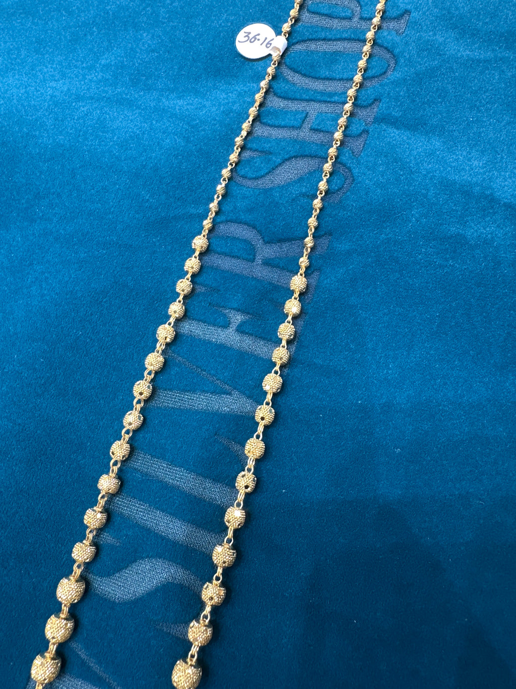 22K Designer Gold Chain
