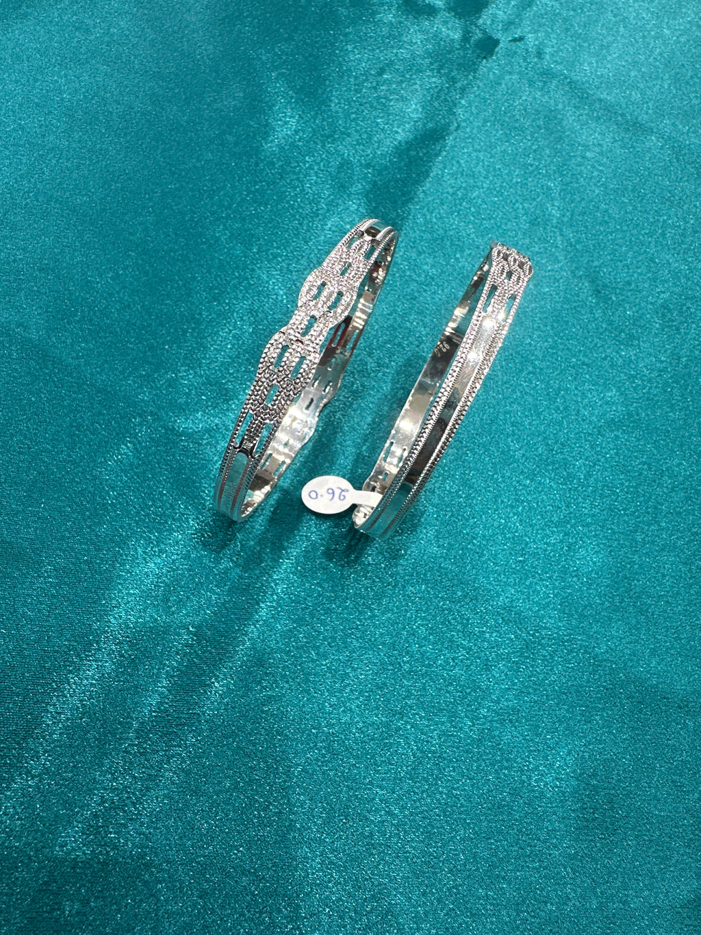 Designer Silver Bangles