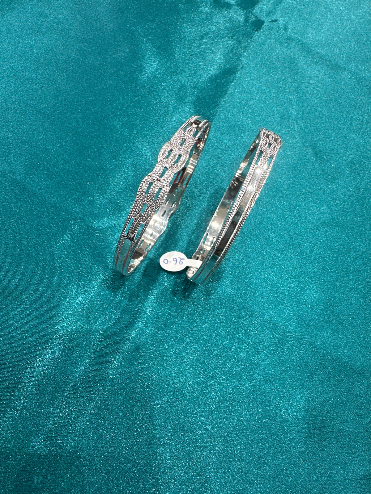 Designer Silver Bangles