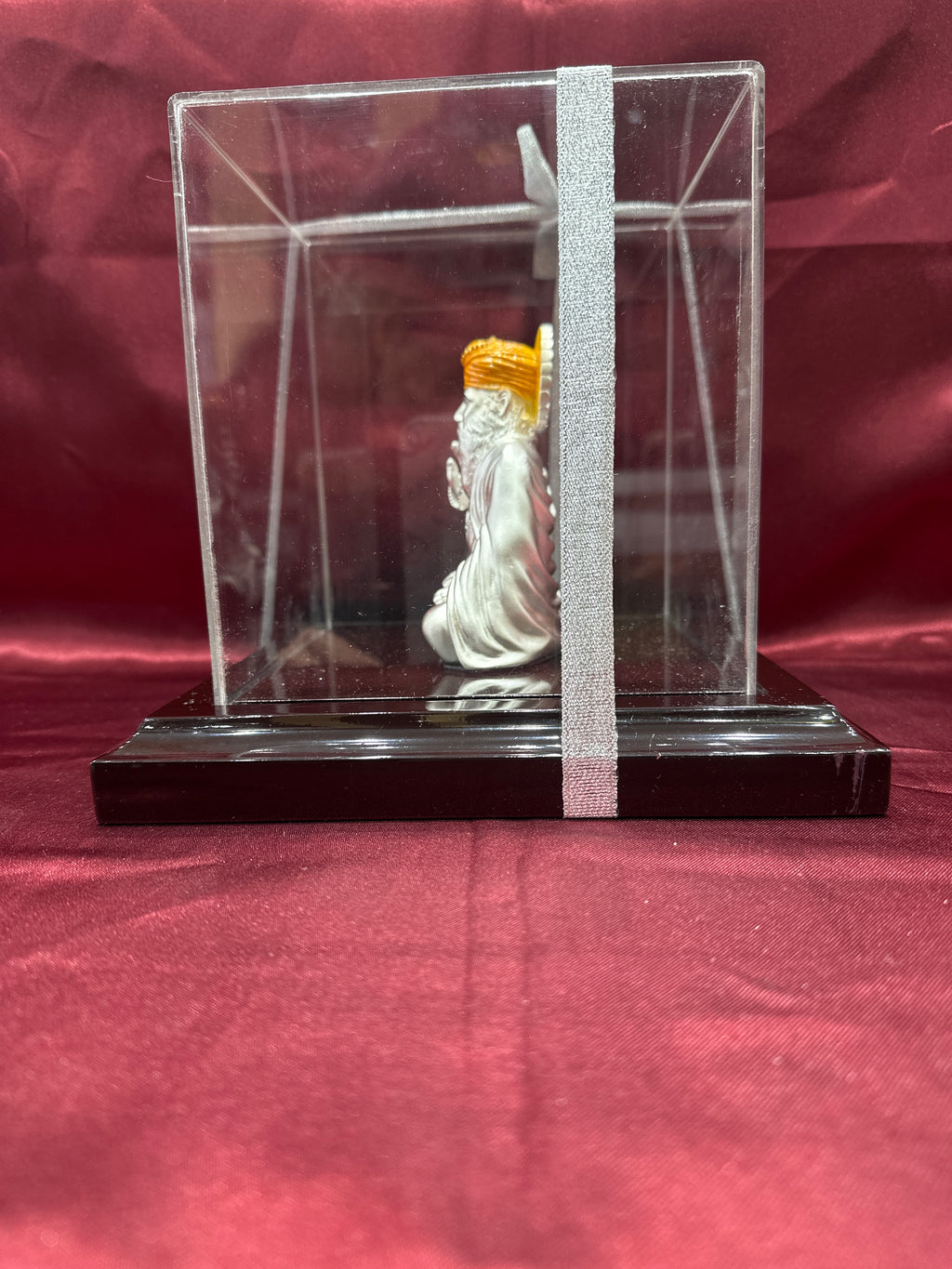 Pure Silver Guru Nanak Dev Ji Idol (Murti)