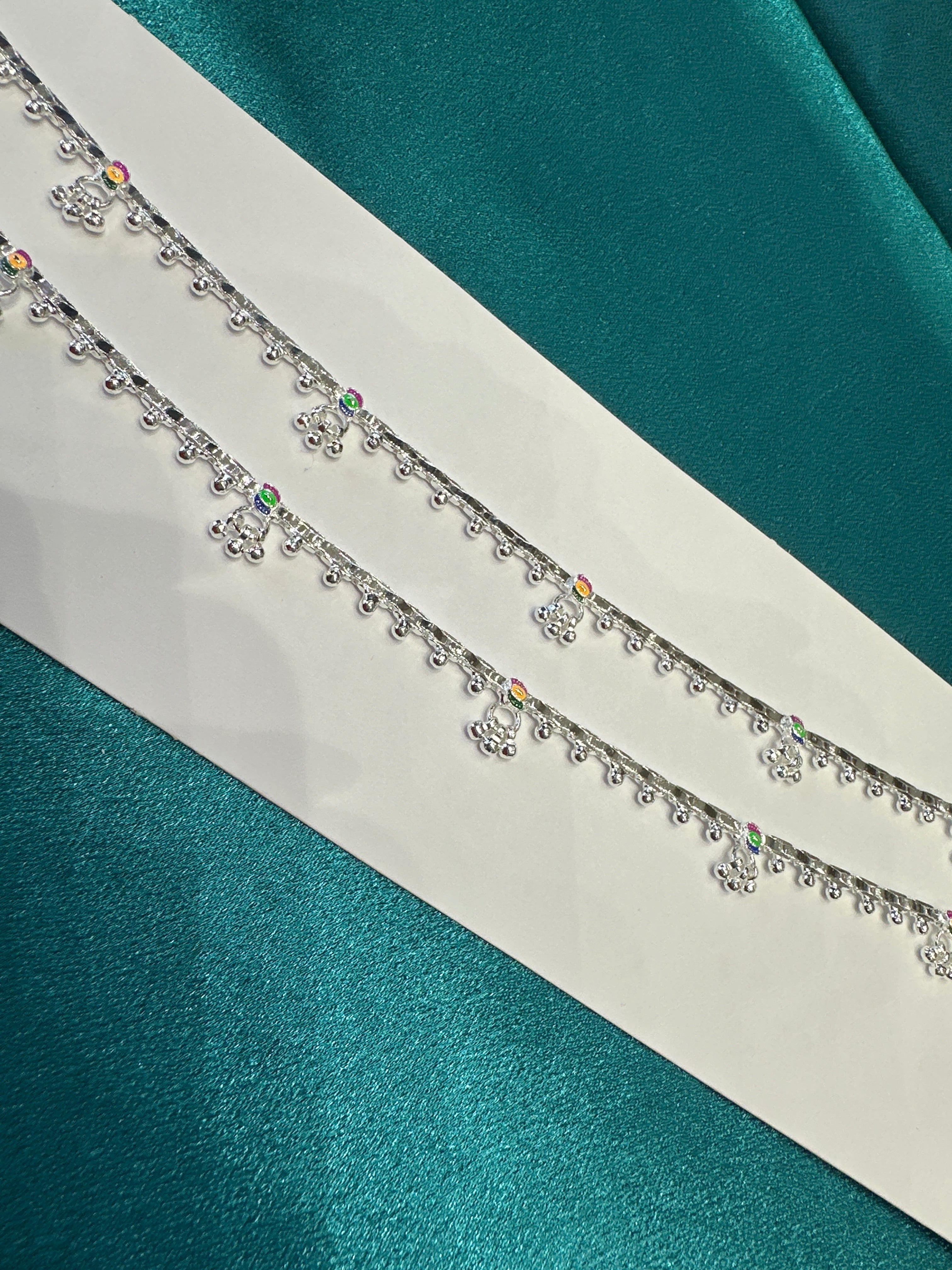 Women’s Fancy/Traditional Silver Anklet