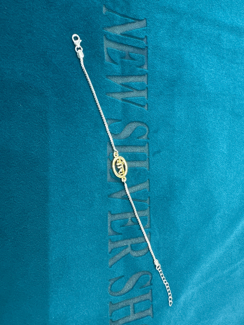 Silver Fancy Rakhi
