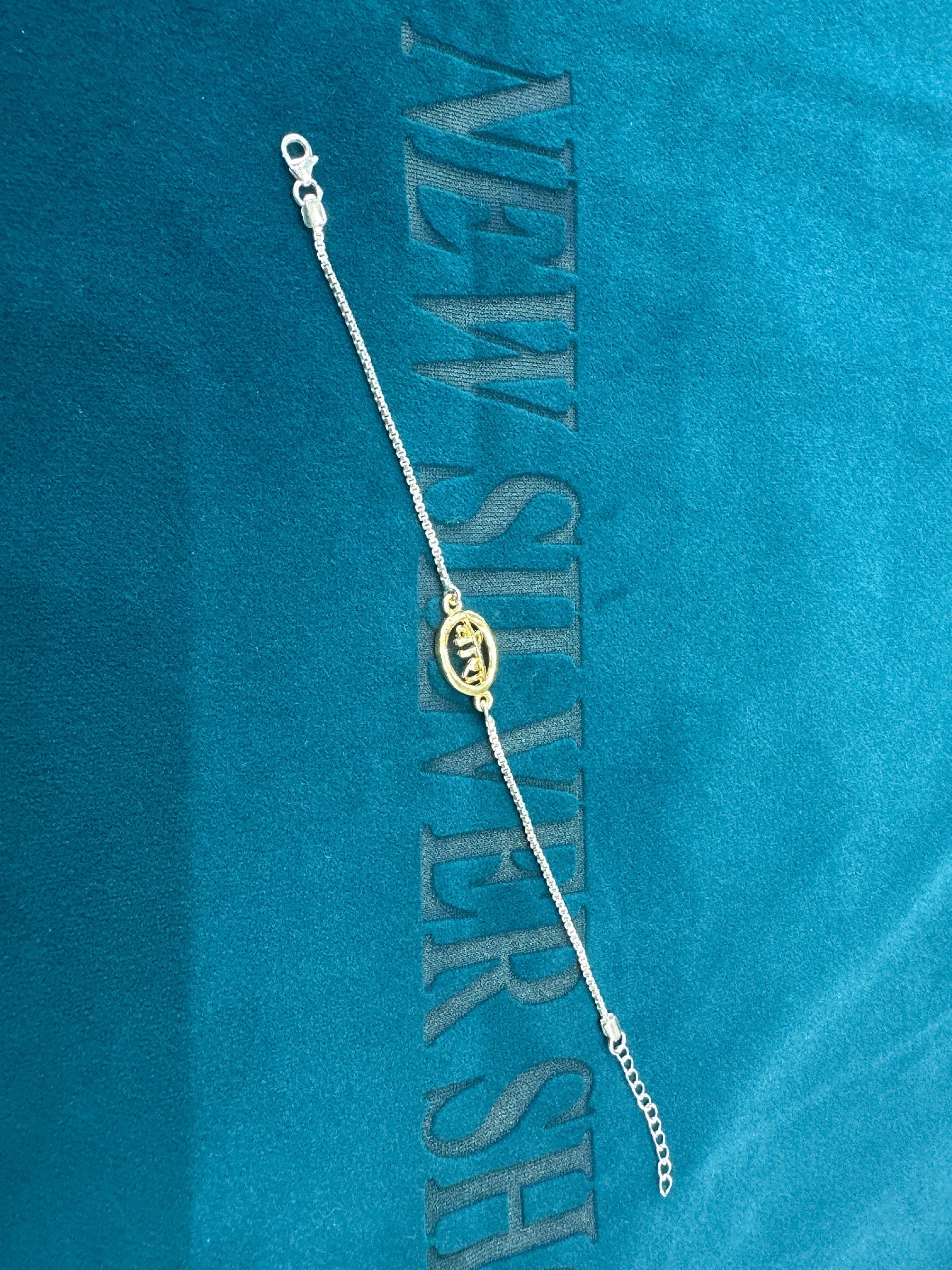 Silver Fancy Rakhi