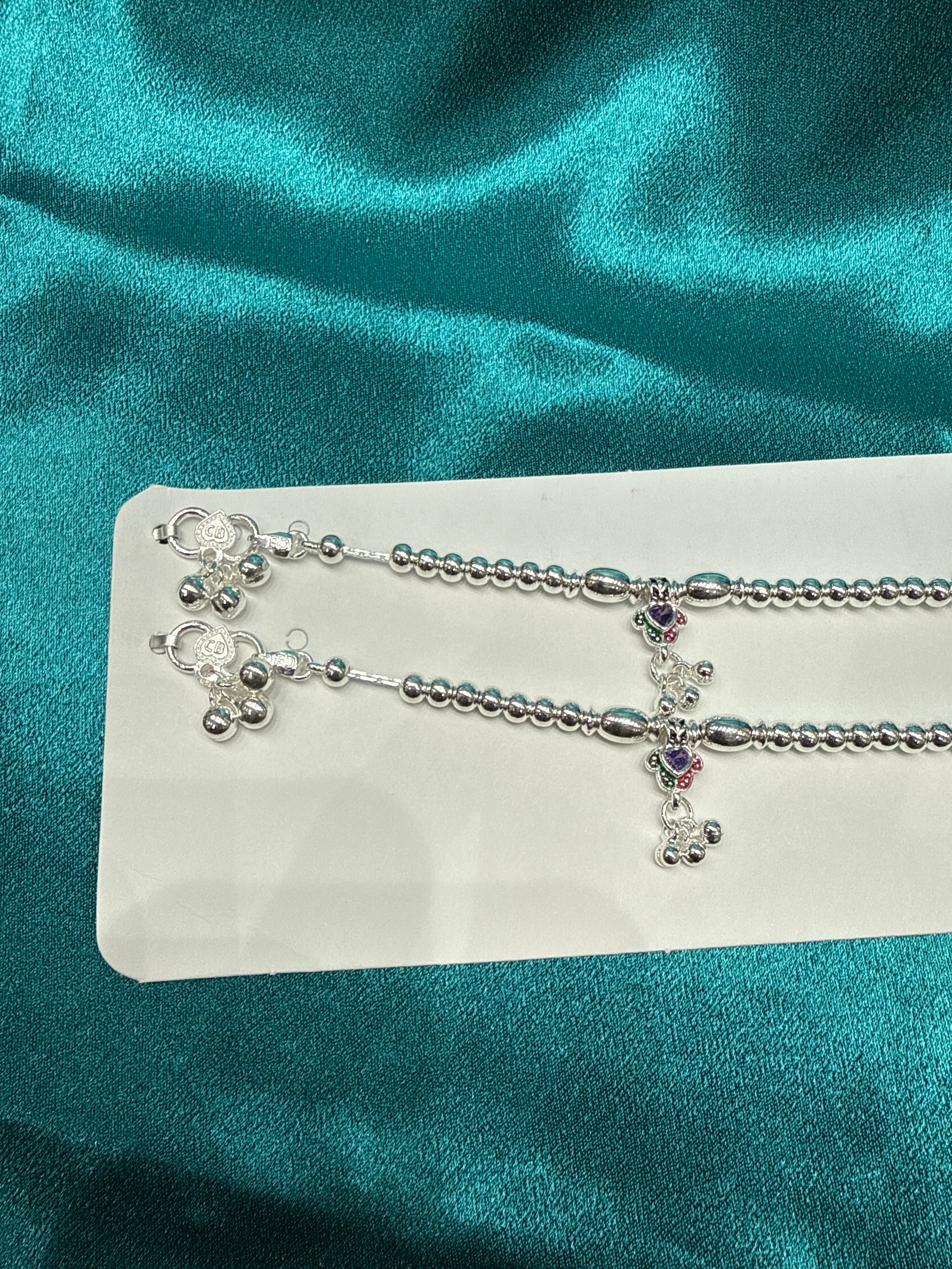 Women’s Fancy/Traditional Silver Anklet