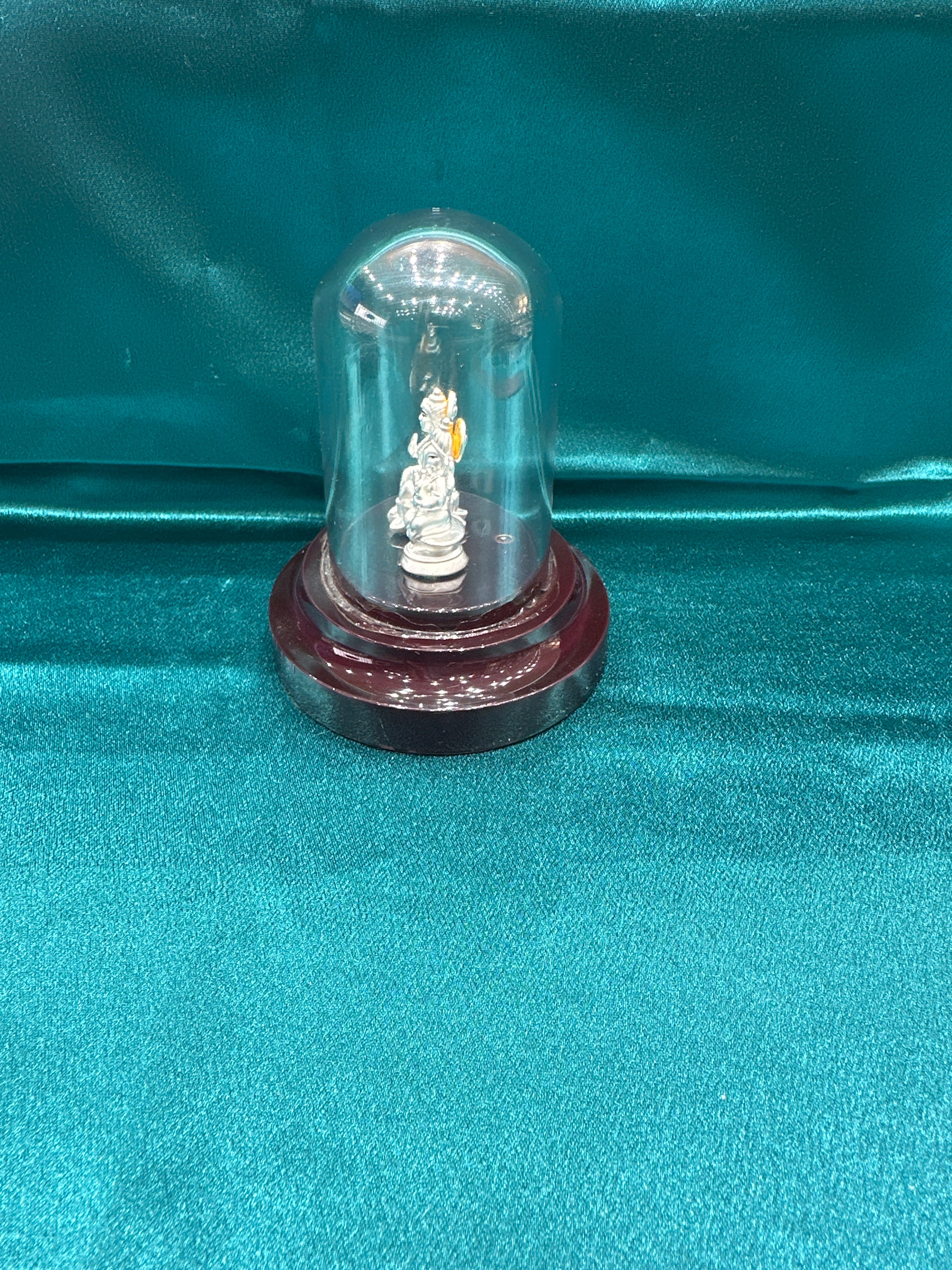 Pure Silver  Ganesh Lakshmi Ji Idol (Murti)