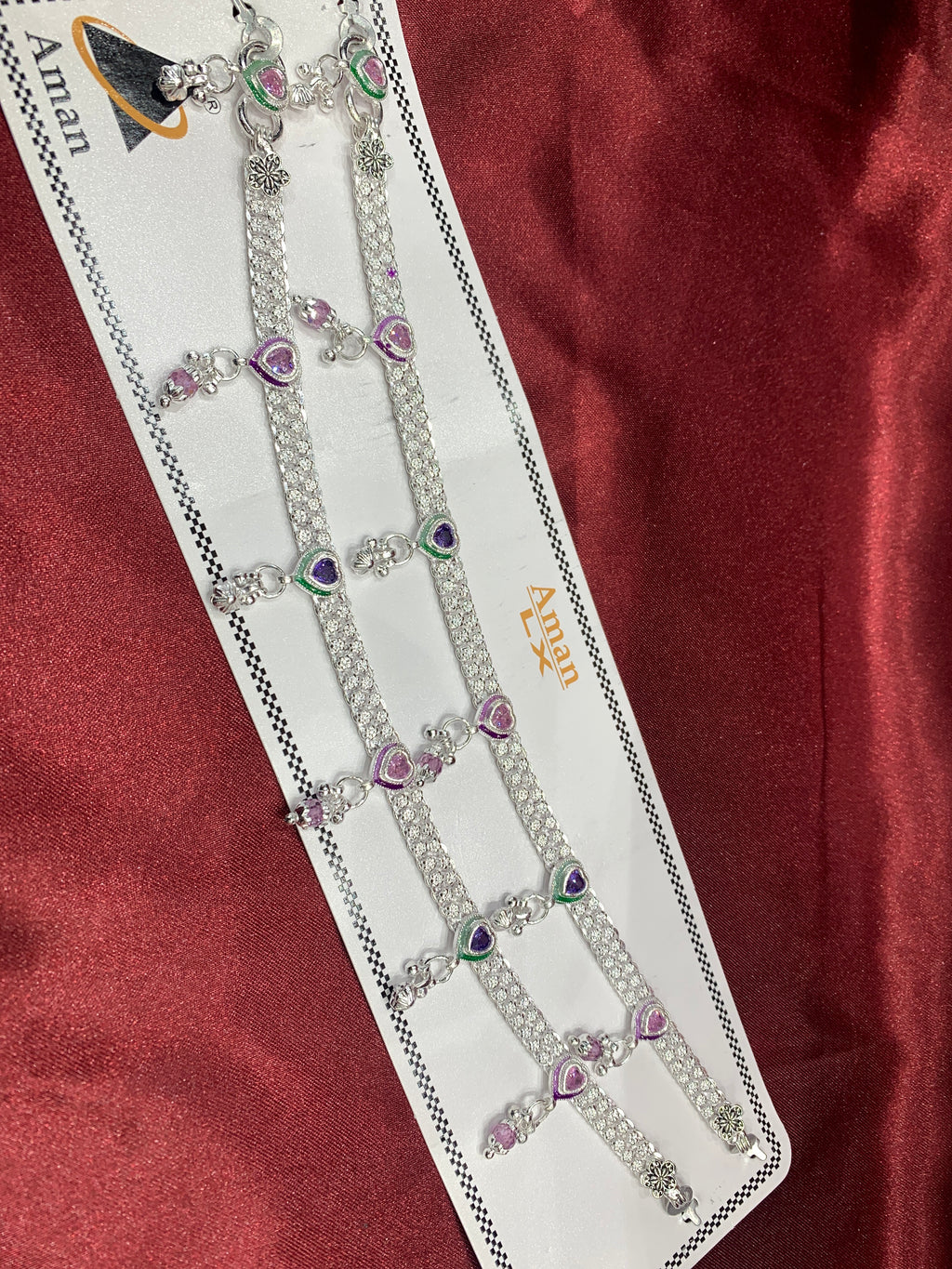 Women’s Fancy/Traditional Silver Anklet