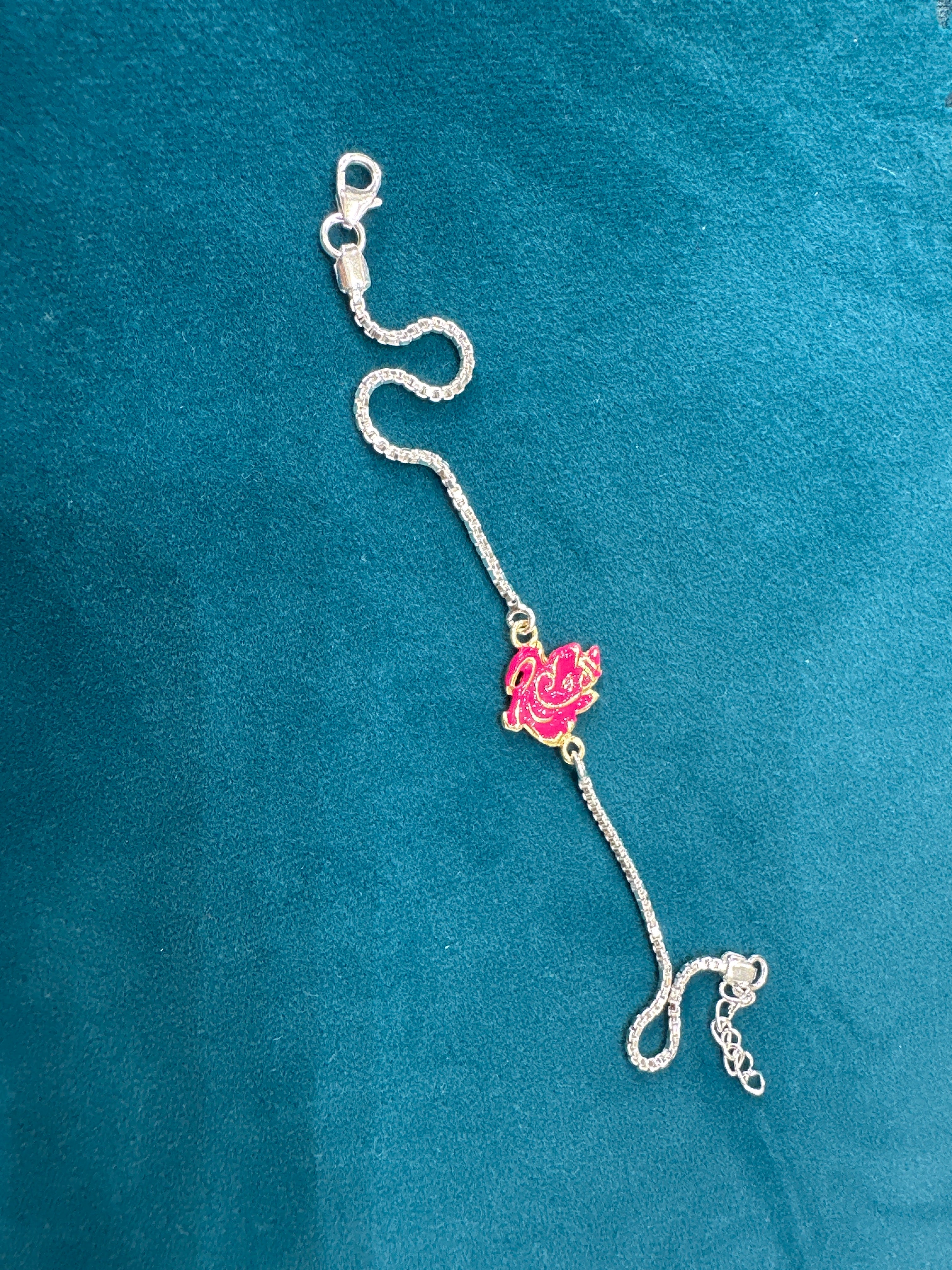 Silver Fancy Rakhi