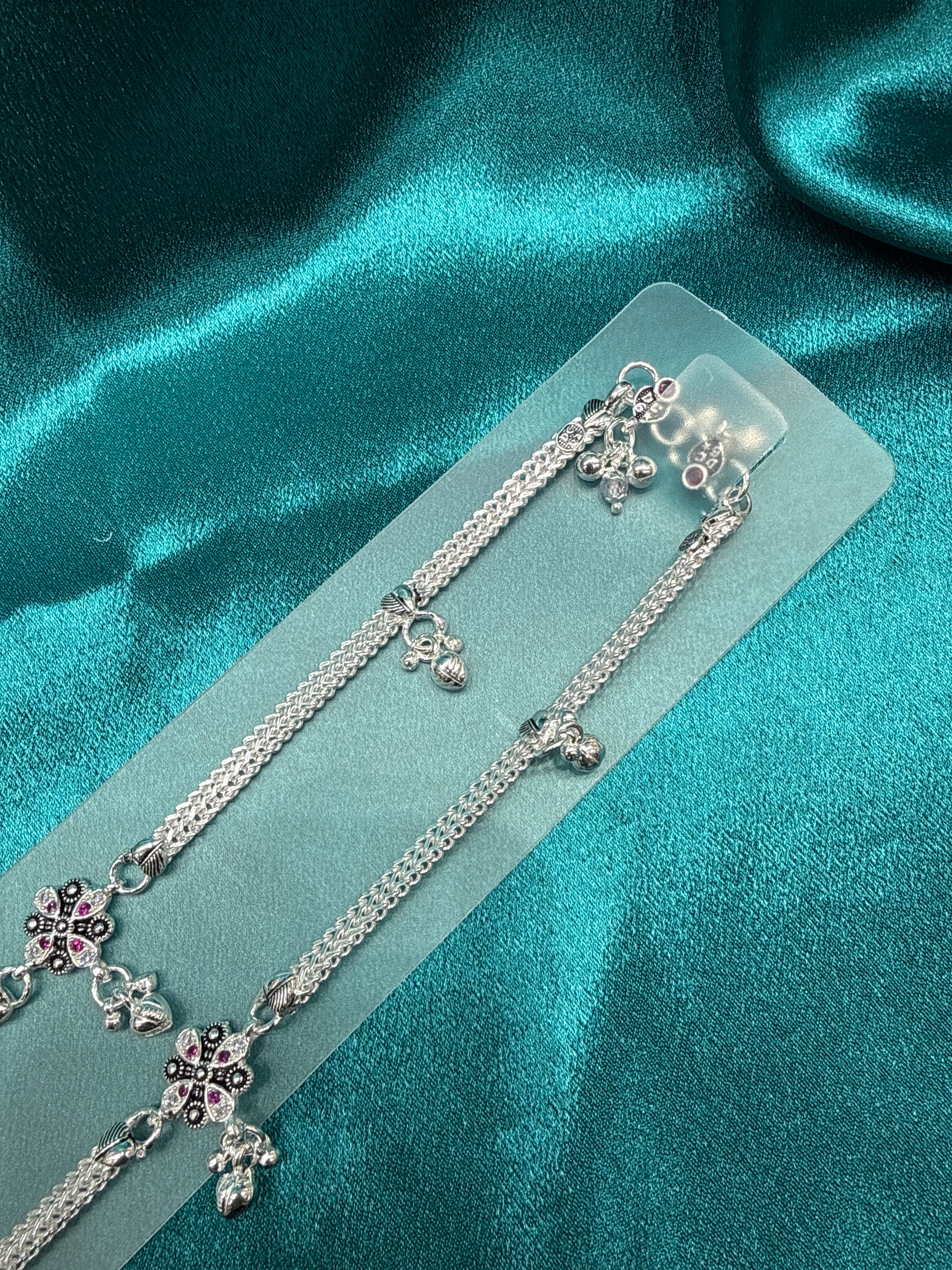 Women’s Fancy/Traditional Silver Anklet