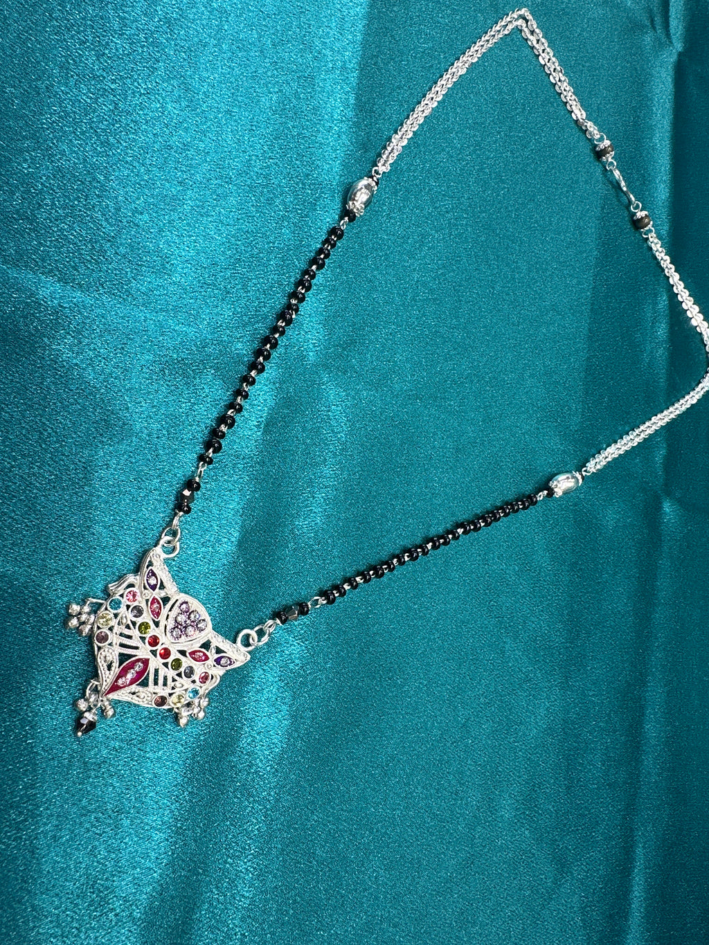 Silver Mangalsutra
