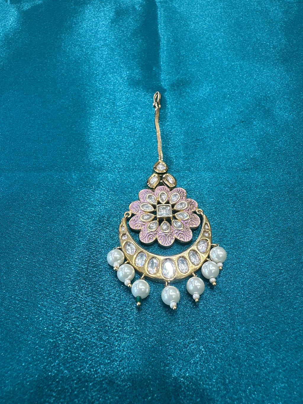 Silver Tikka with Gold plating