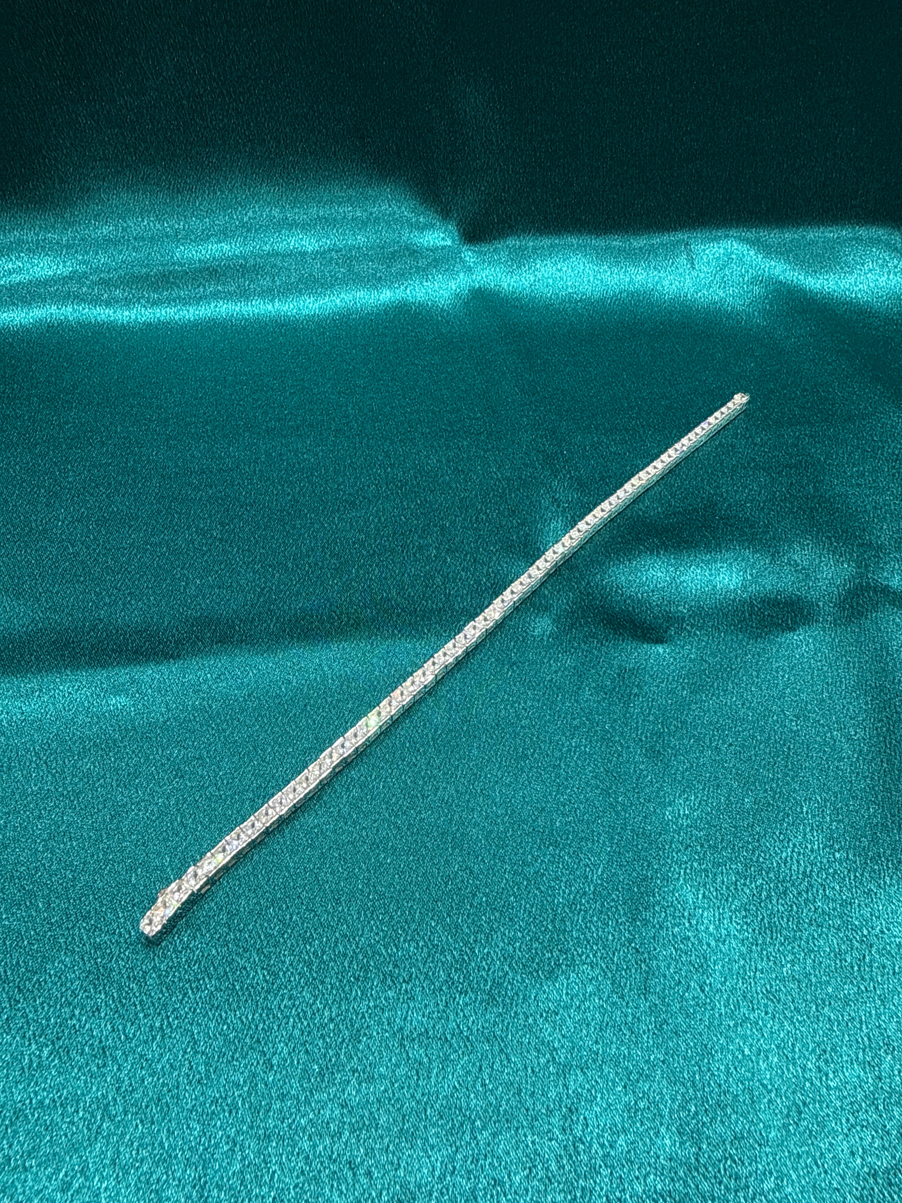 Women’s Fancy Silver 925 Tennis Bracelet