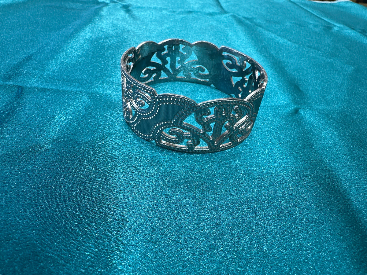 Designer Silver Bangles