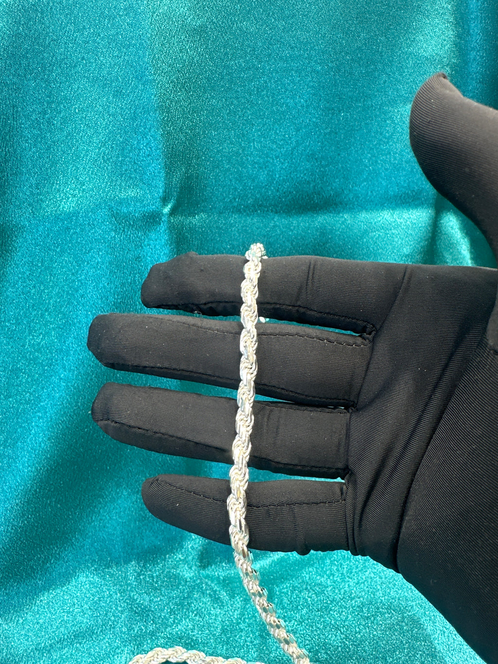 5mm Solid Rope 925 Chain