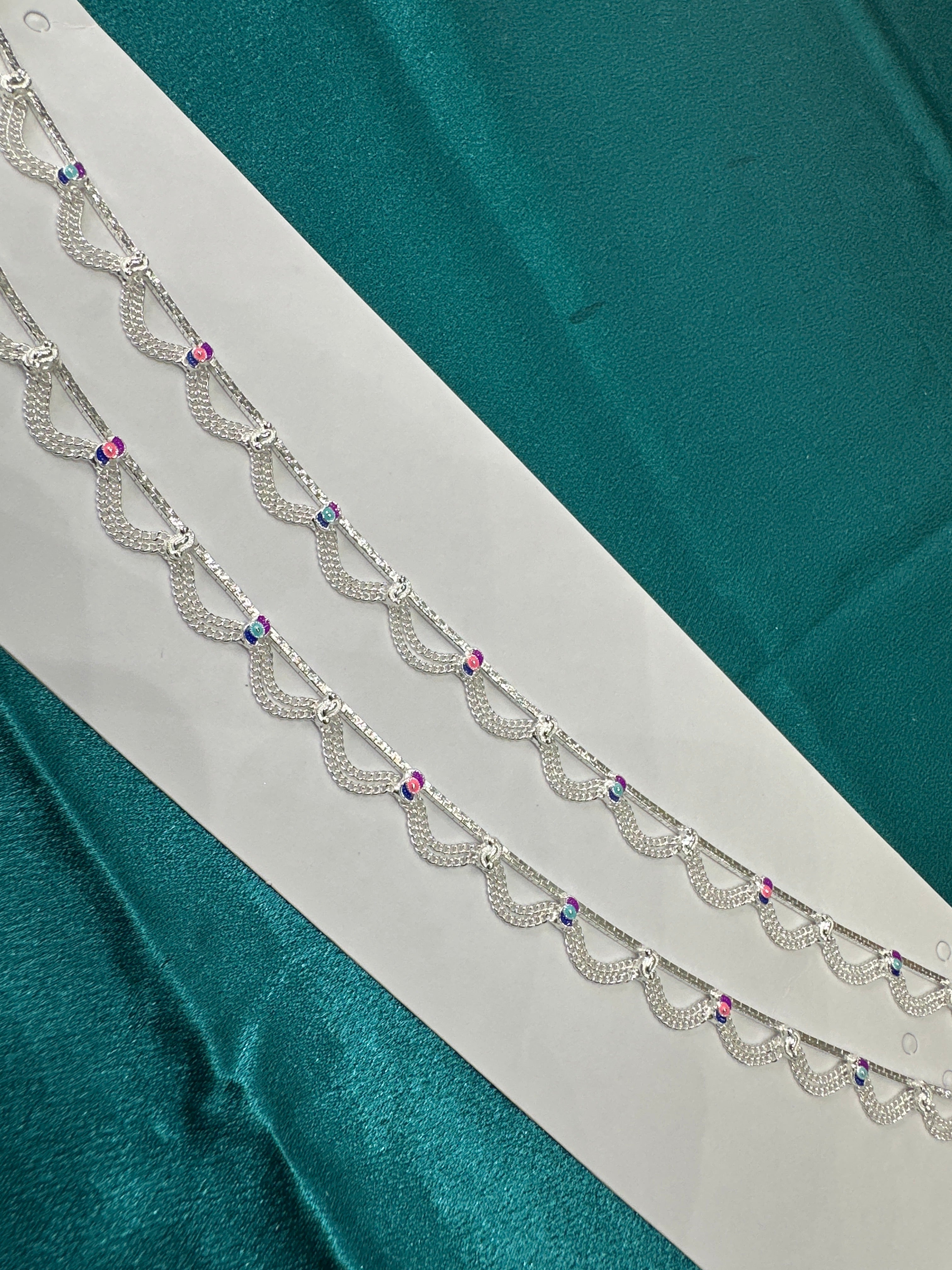Women’s Fancy/Traditional Silver Anklet