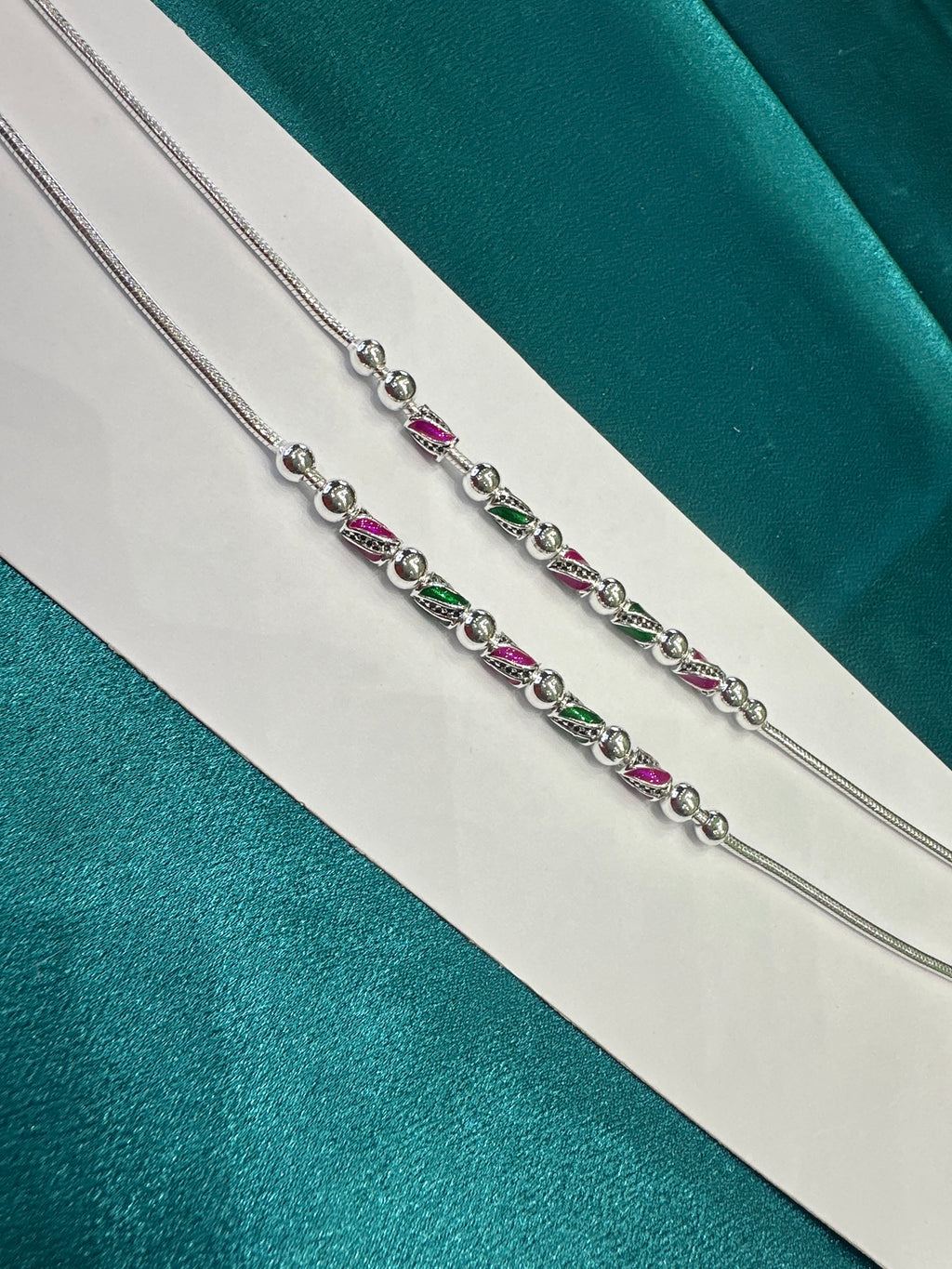 Women’s Fancy/Traditional Silver Anklet